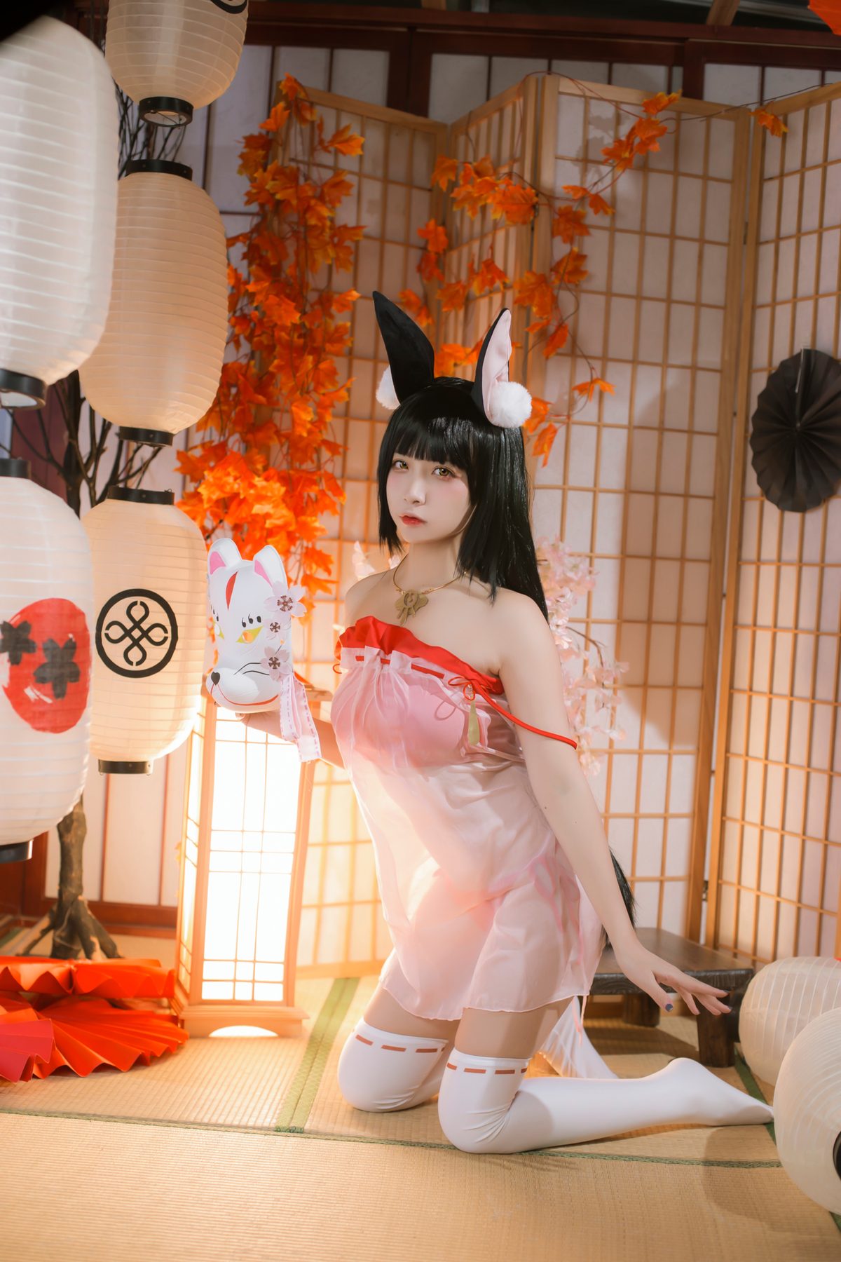 二佐Nisa 碧蓝航线 长门 神子的休憩 COS写真