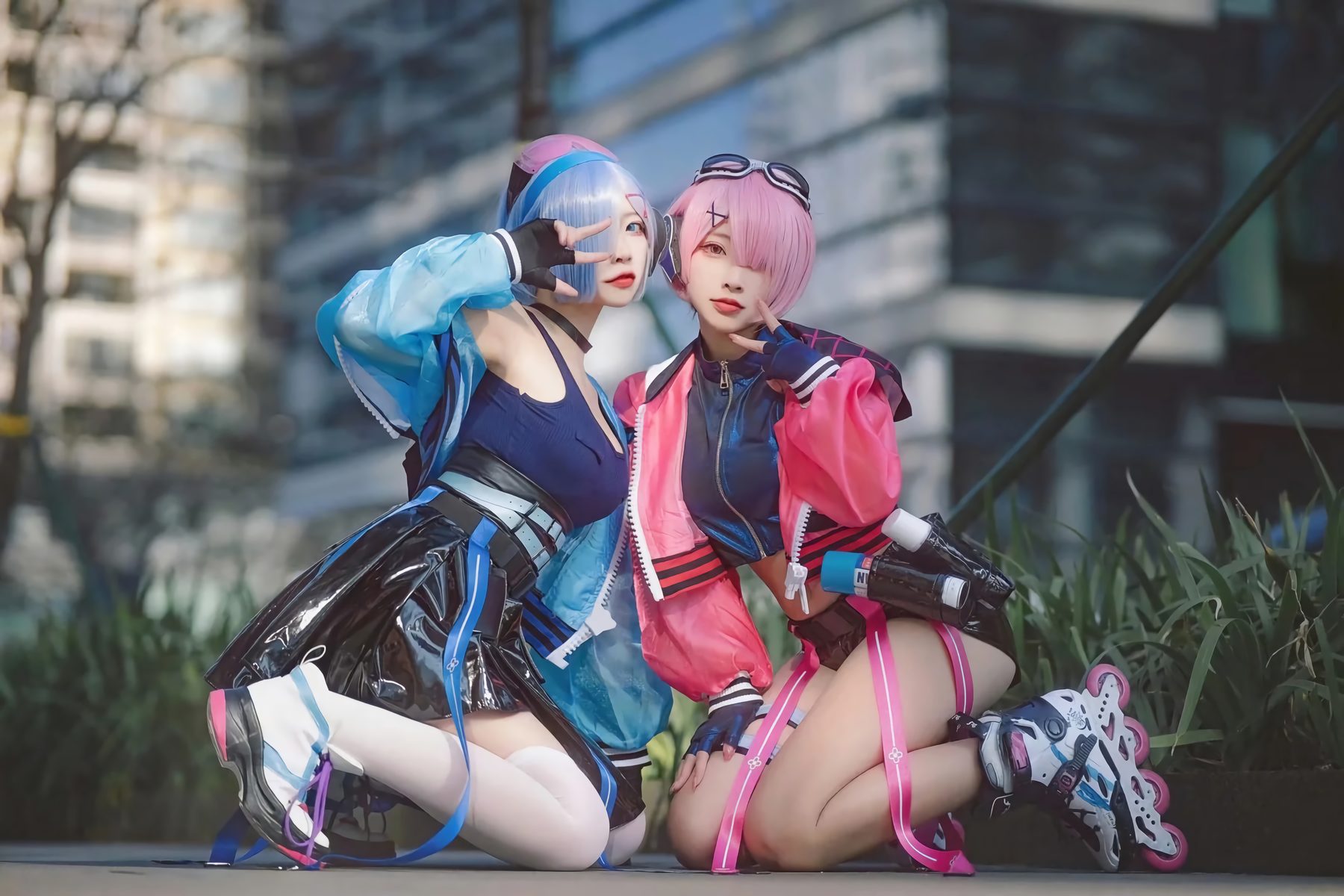 二佐Nisa &宮本桜 蕾姆&拉姆场照19P 272 COS写真