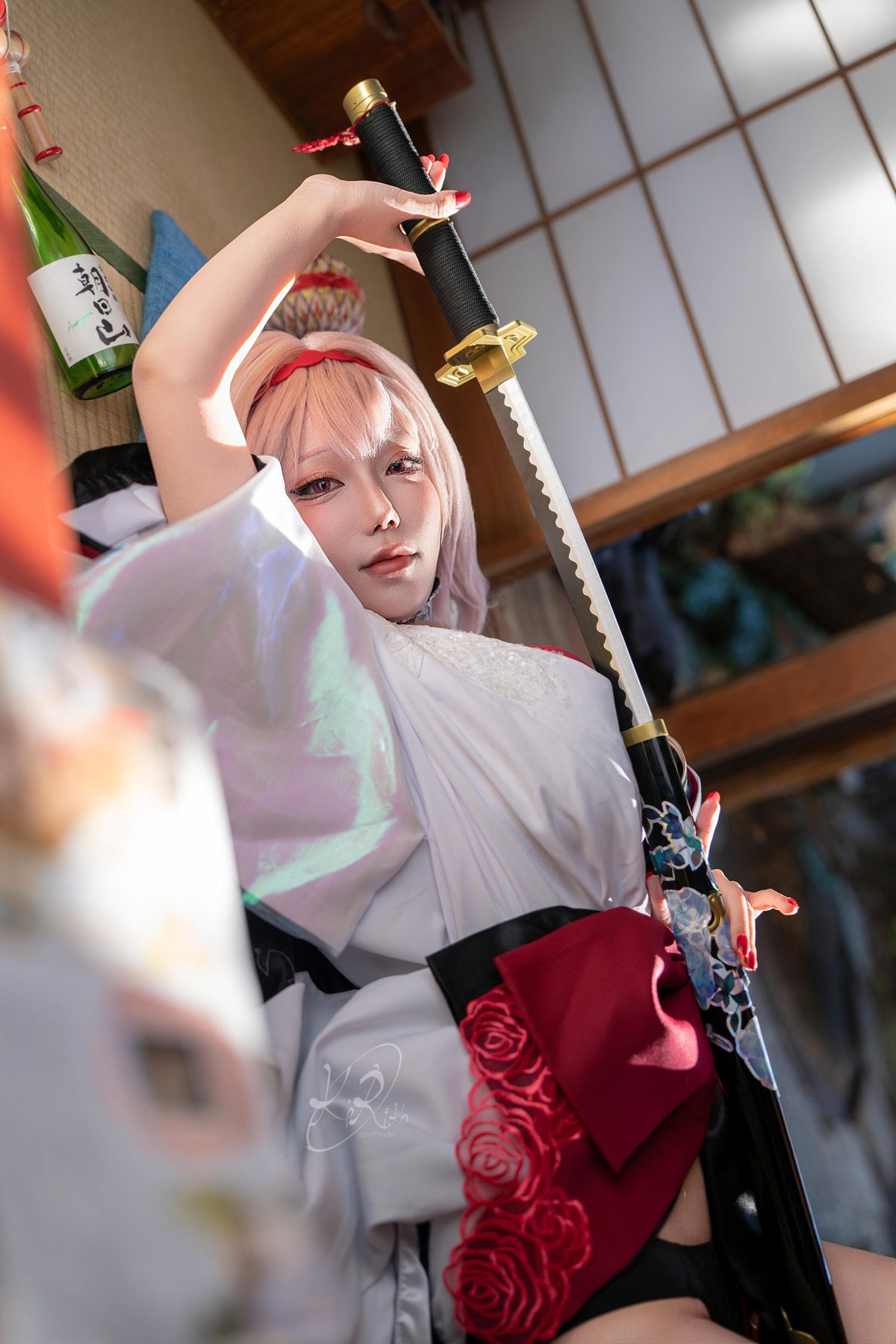 切切celia 胜利女神:妮姬 红莲:暗影 憧憬之花 COS写真