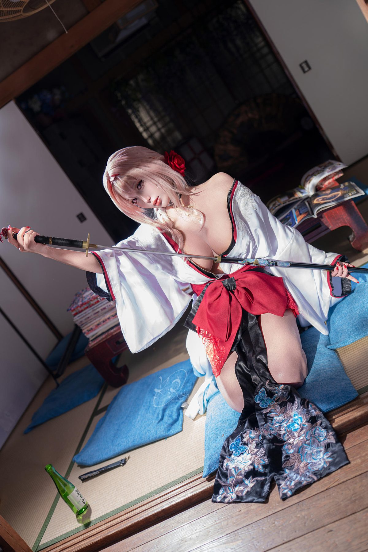 切切celia 胜利女神:妮姬 红莲:暗影 憧憬之花 COS写真