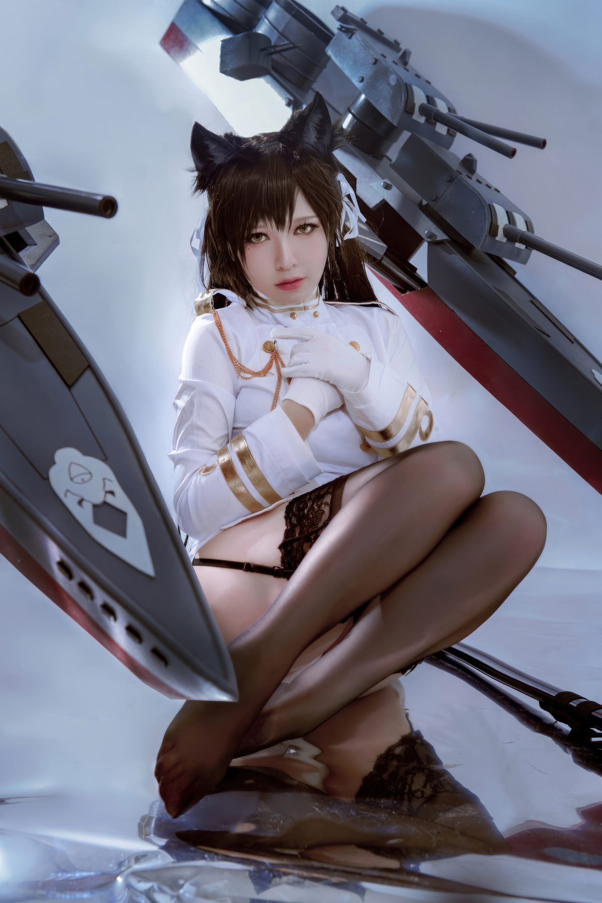 半半子 碧蓝航线 爱宕原皮 COS写真