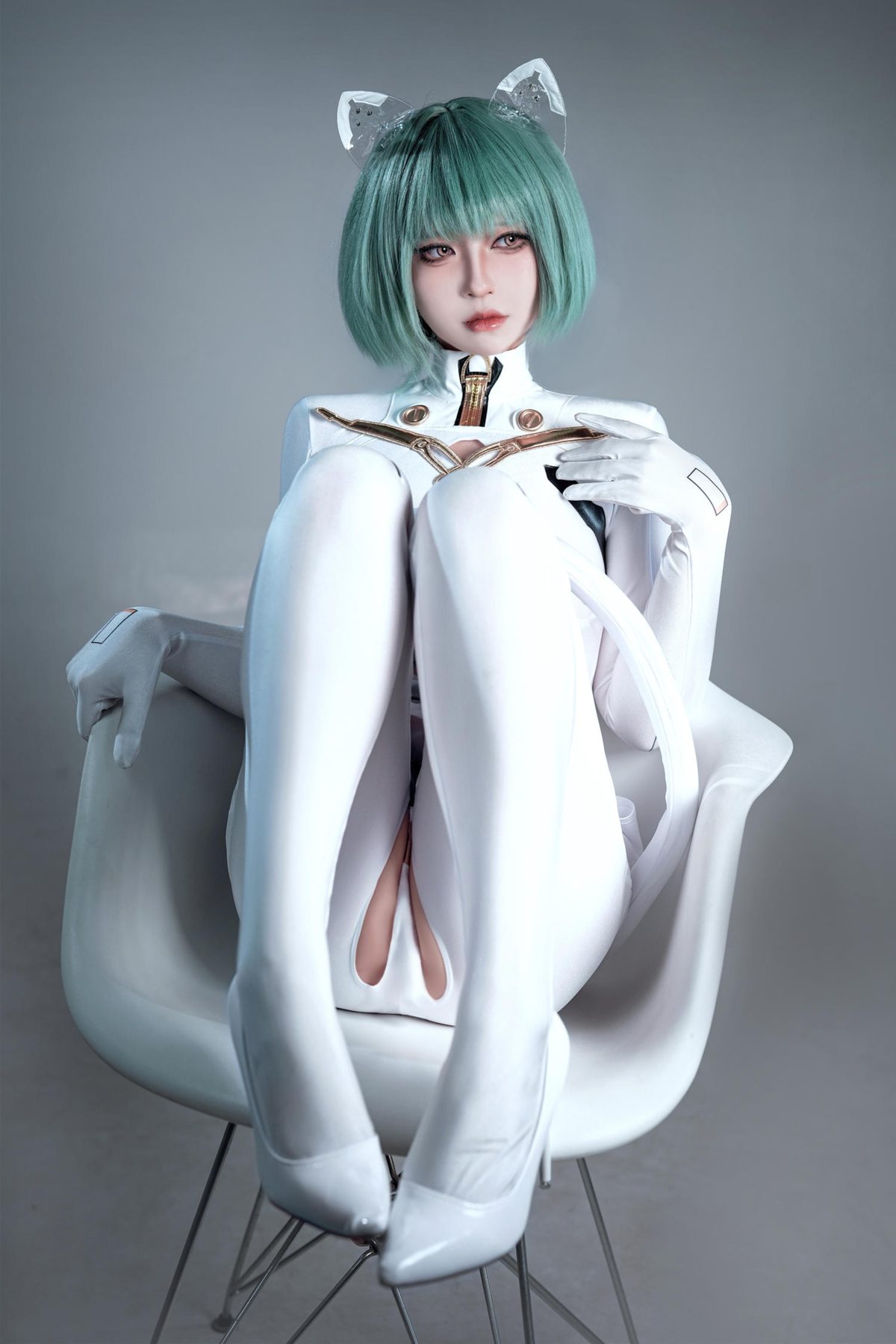 半半子 碧蓝航线 纳希莫夫 COS写真