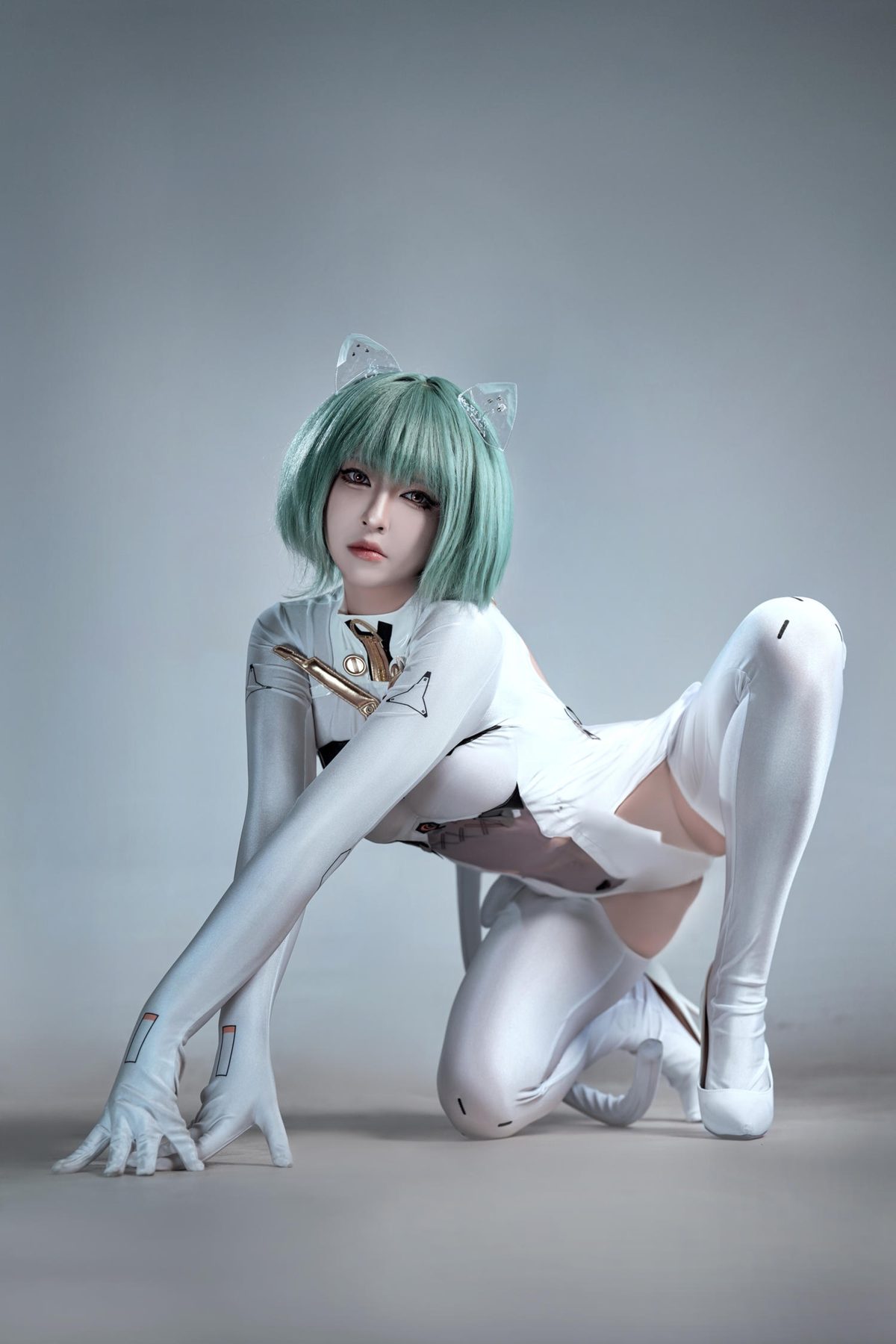 半半子 碧蓝航线 纳希莫夫 COS写真