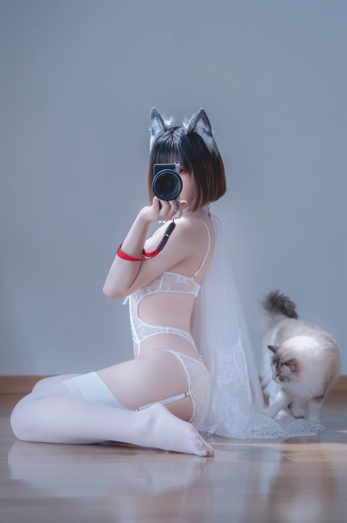 半半子 純白花嫁 VOL.02 COS写真