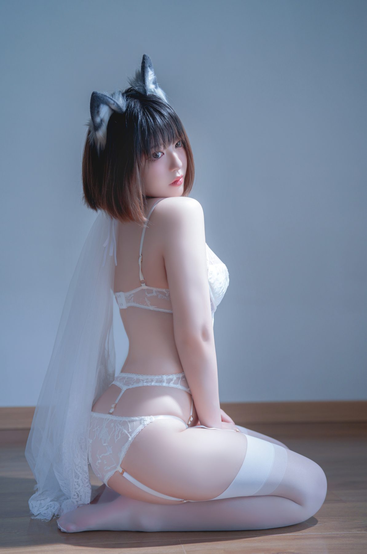 半半子 純白花嫁 VOL.02 COS写真