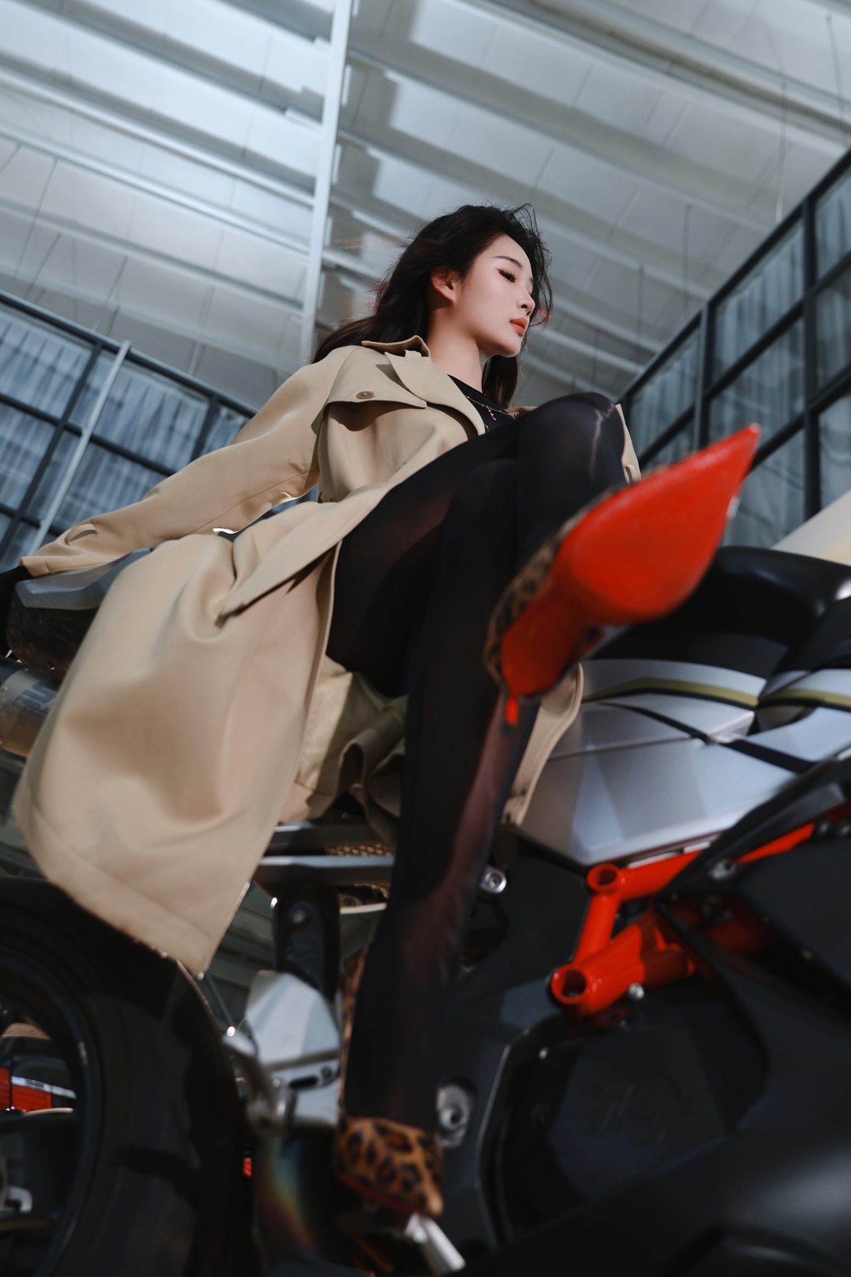南乔 机车女郎 COS写真