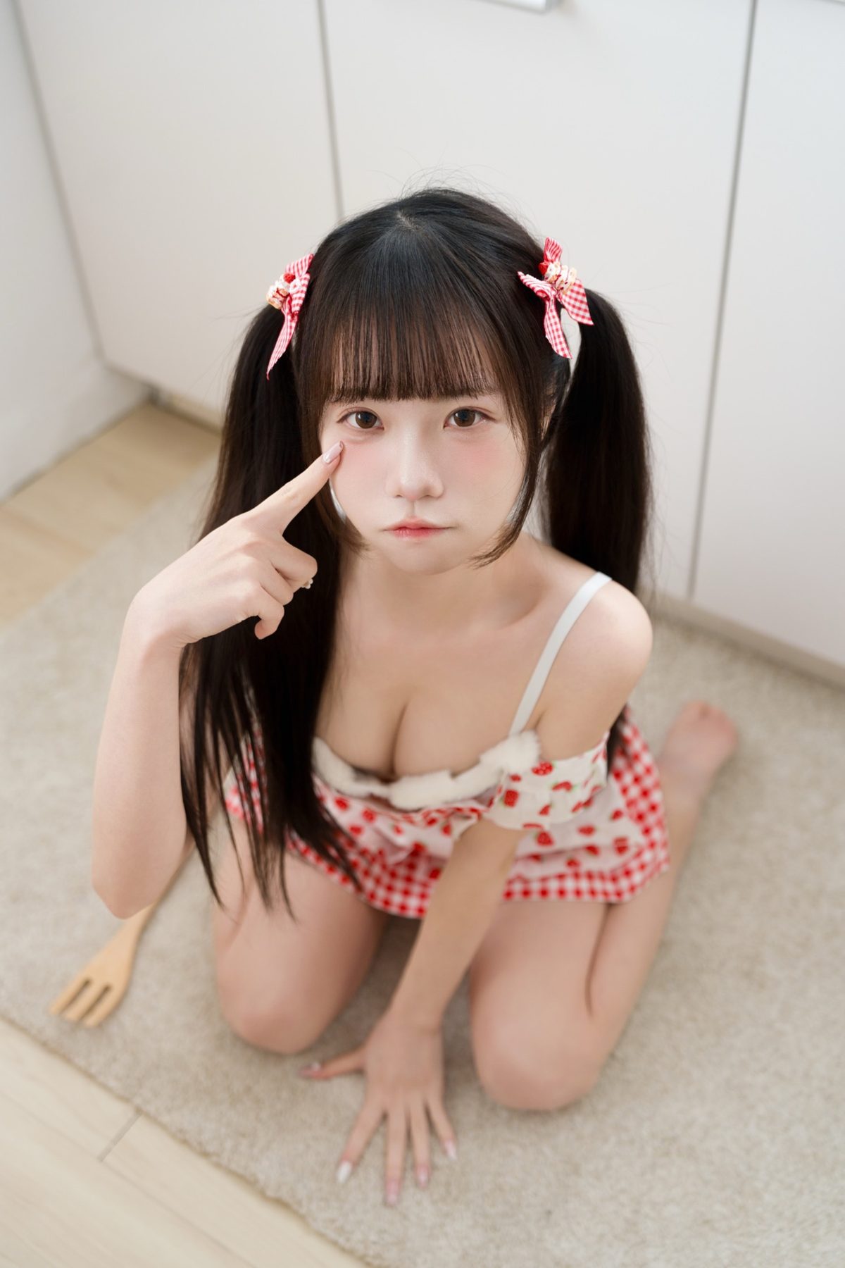 可可小白兔 生日限定 一起做蛋糕吗77P 625 COS写真