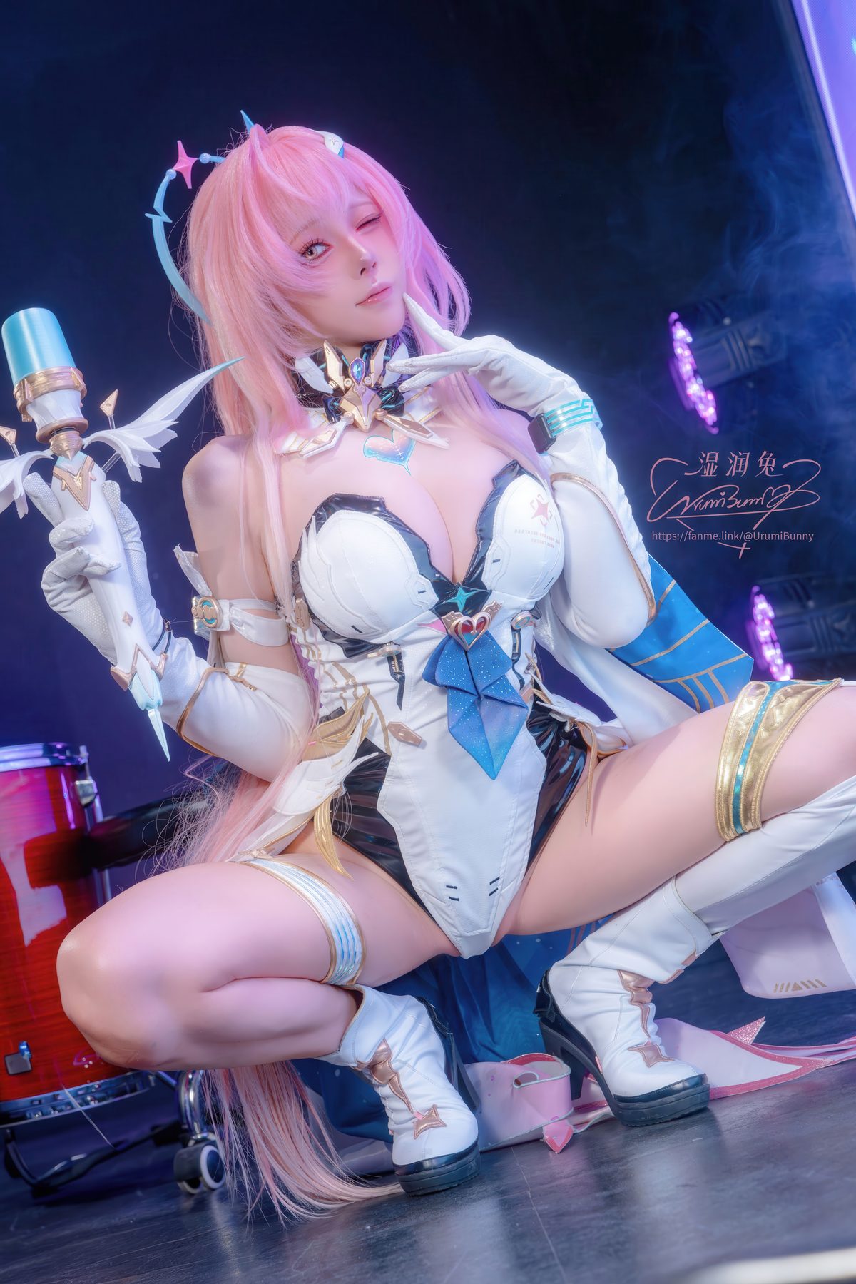 咬一口兔娘Yiko湿润兔 2026年06月作品 鸣潮 爱弥斯 108P3V 2 COS写真