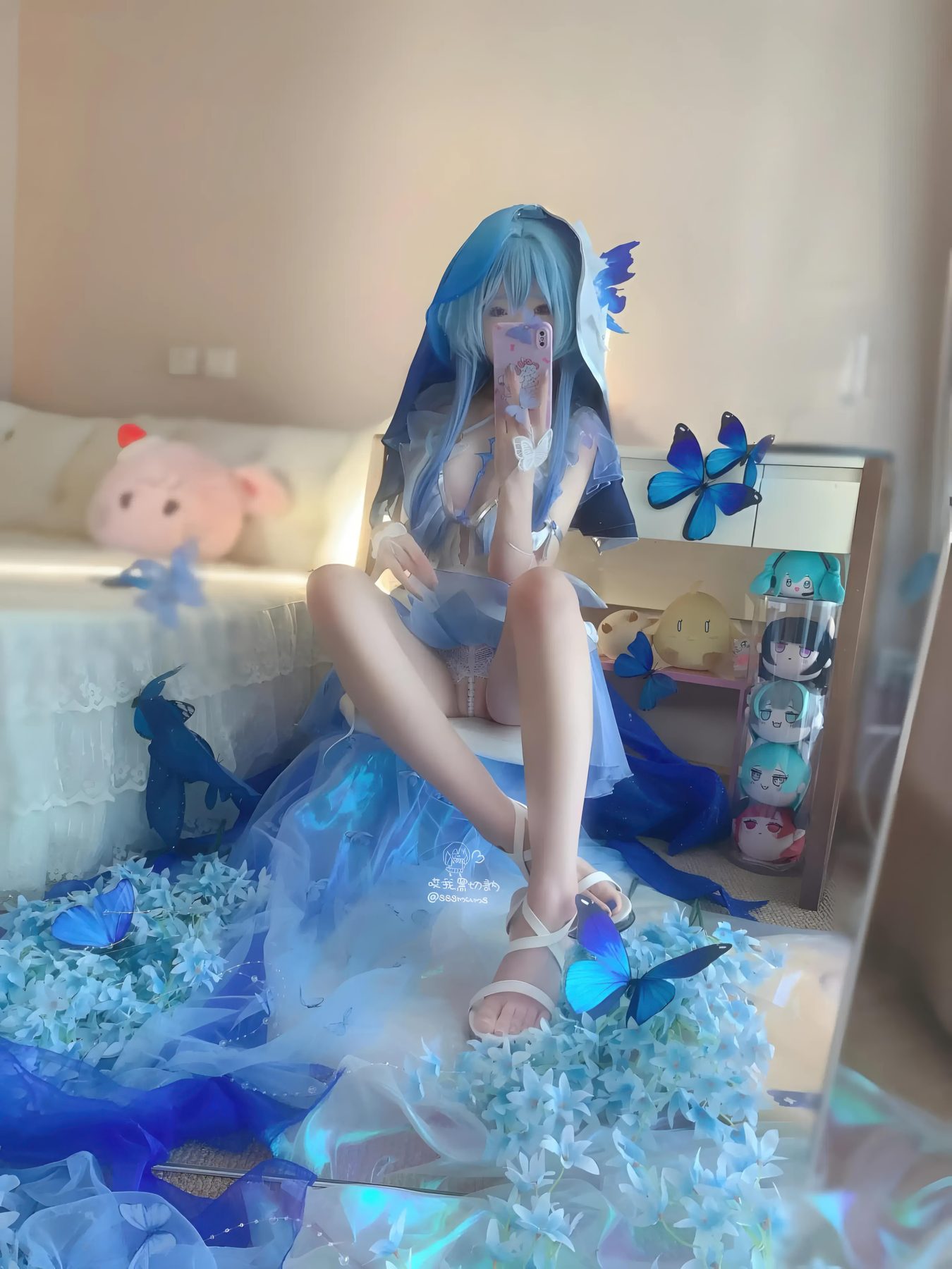 哎我黑切呐 cosplay写真_守岸人合集 | 哎我黑切呐 COS守岸人全套图包 [22P-65M]