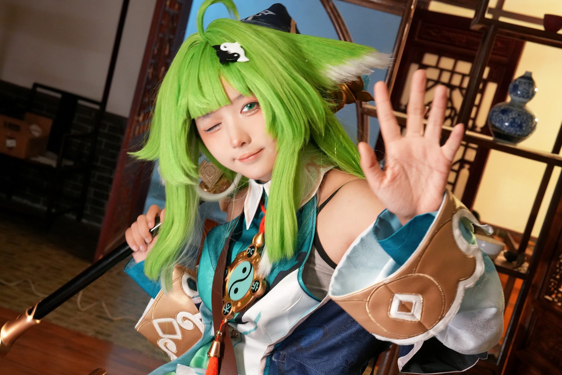 喜欢爱理吗 藿藿 COS写真