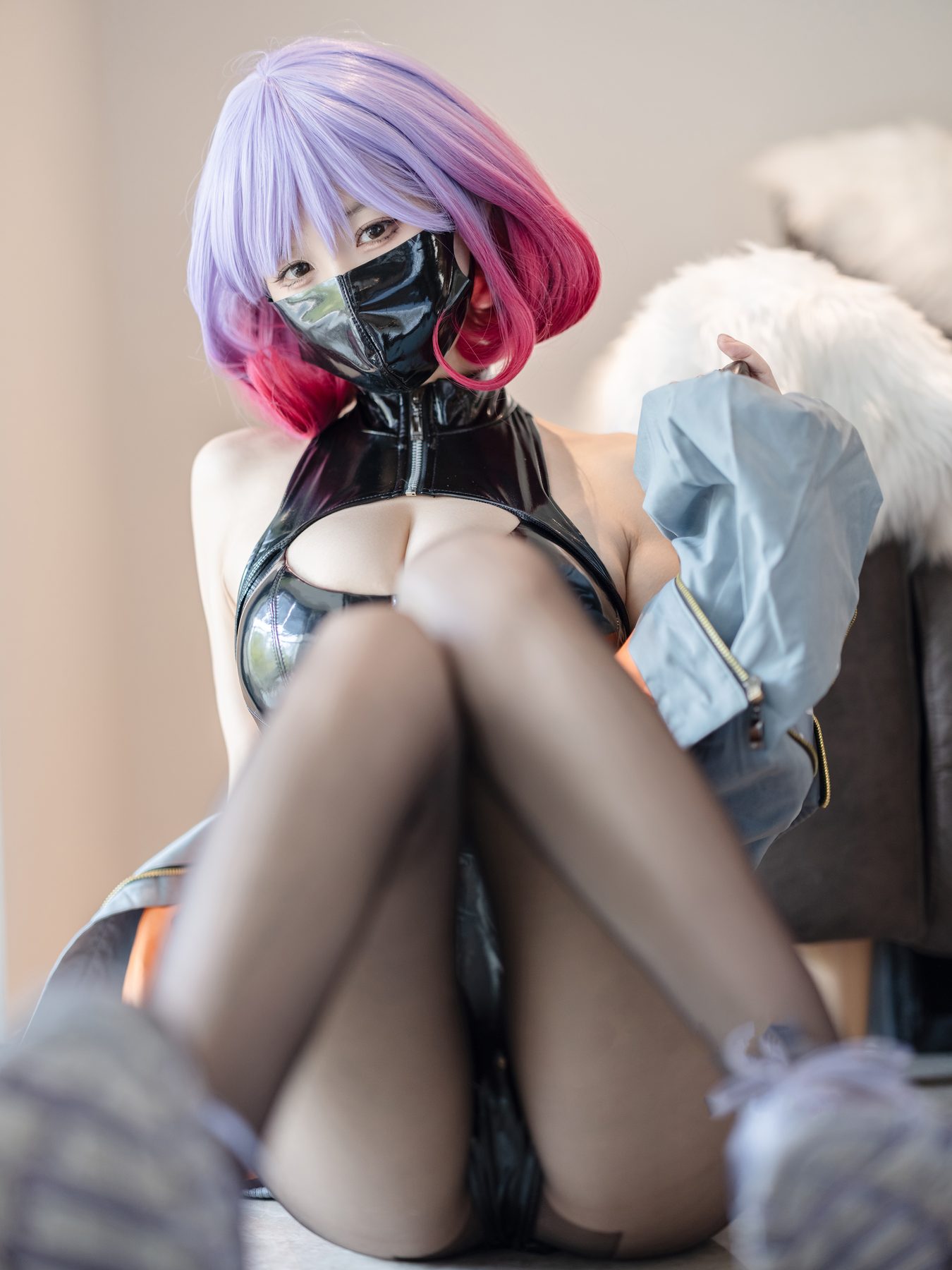 小仓千代w cosplay写真_露娜高开叉运动鞋合集 | 小仓千代w COS露娜全套图包 [24P-88MB]