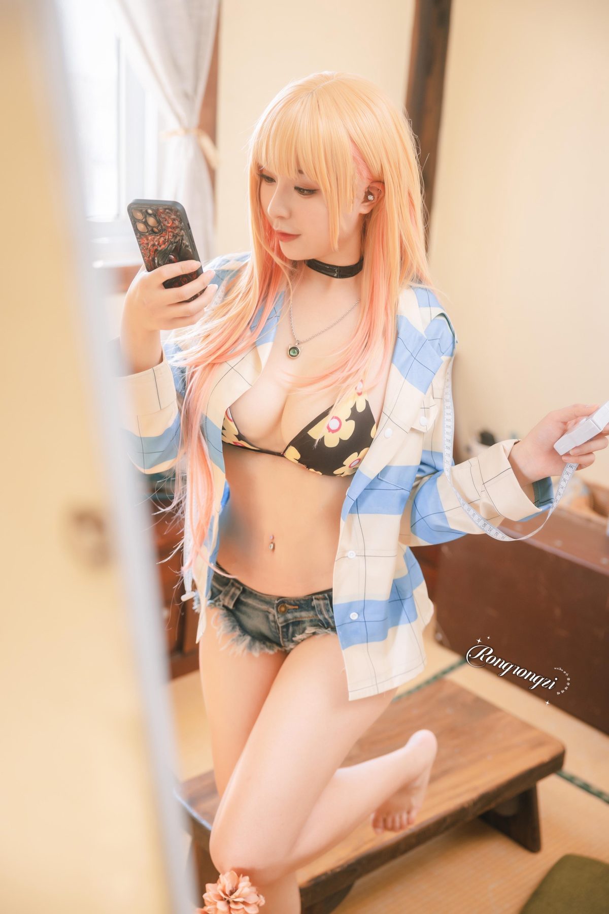 小容仔咕咕咕w 喜多川海梦 COS写真