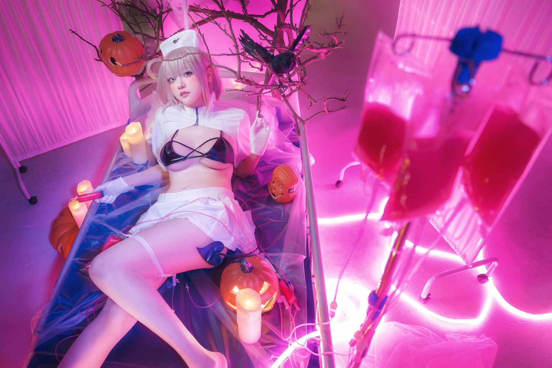屿鱼 patreon03月 曼彻斯特 COS写真