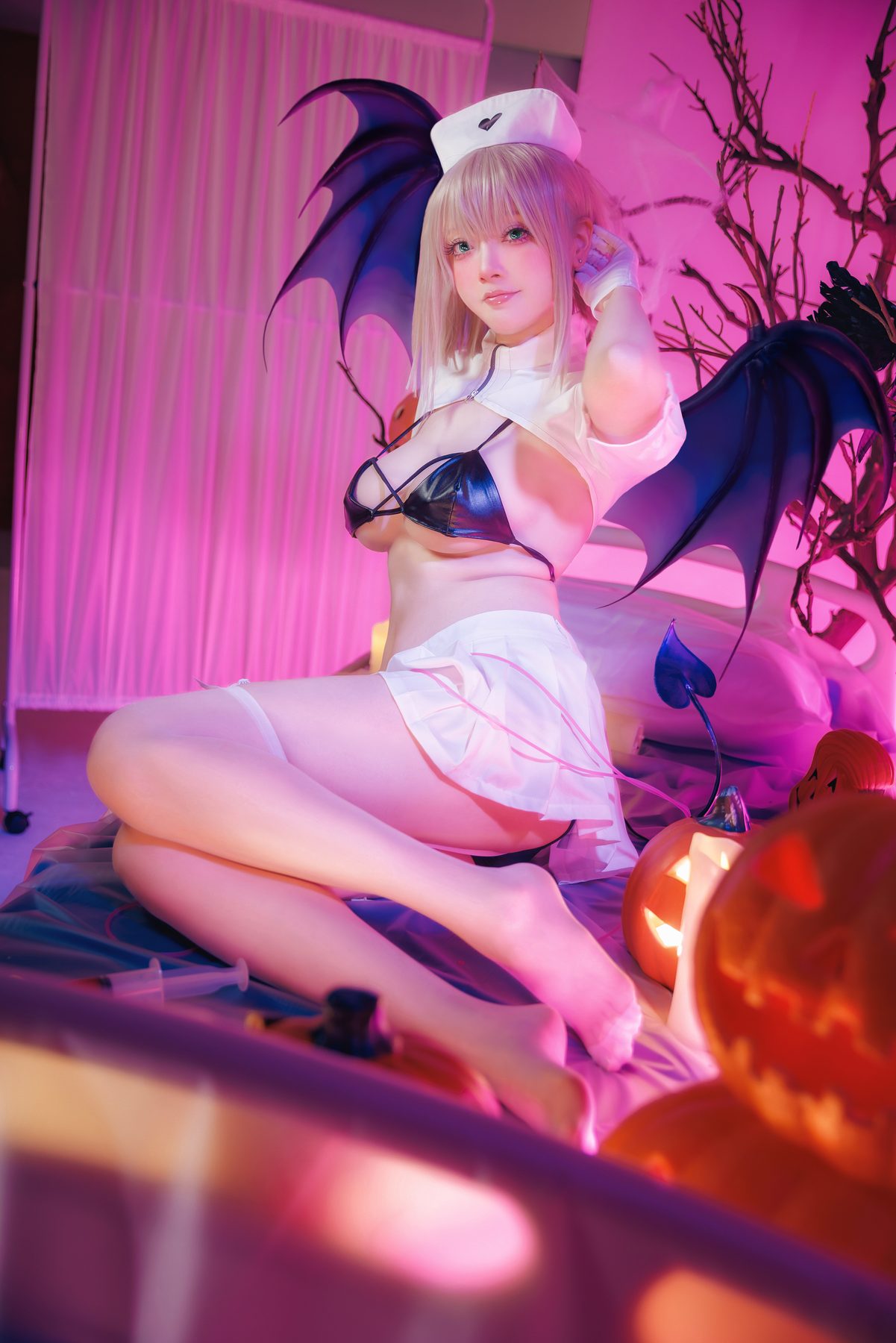 屿鱼 patreon03月 曼彻斯特 COS写真