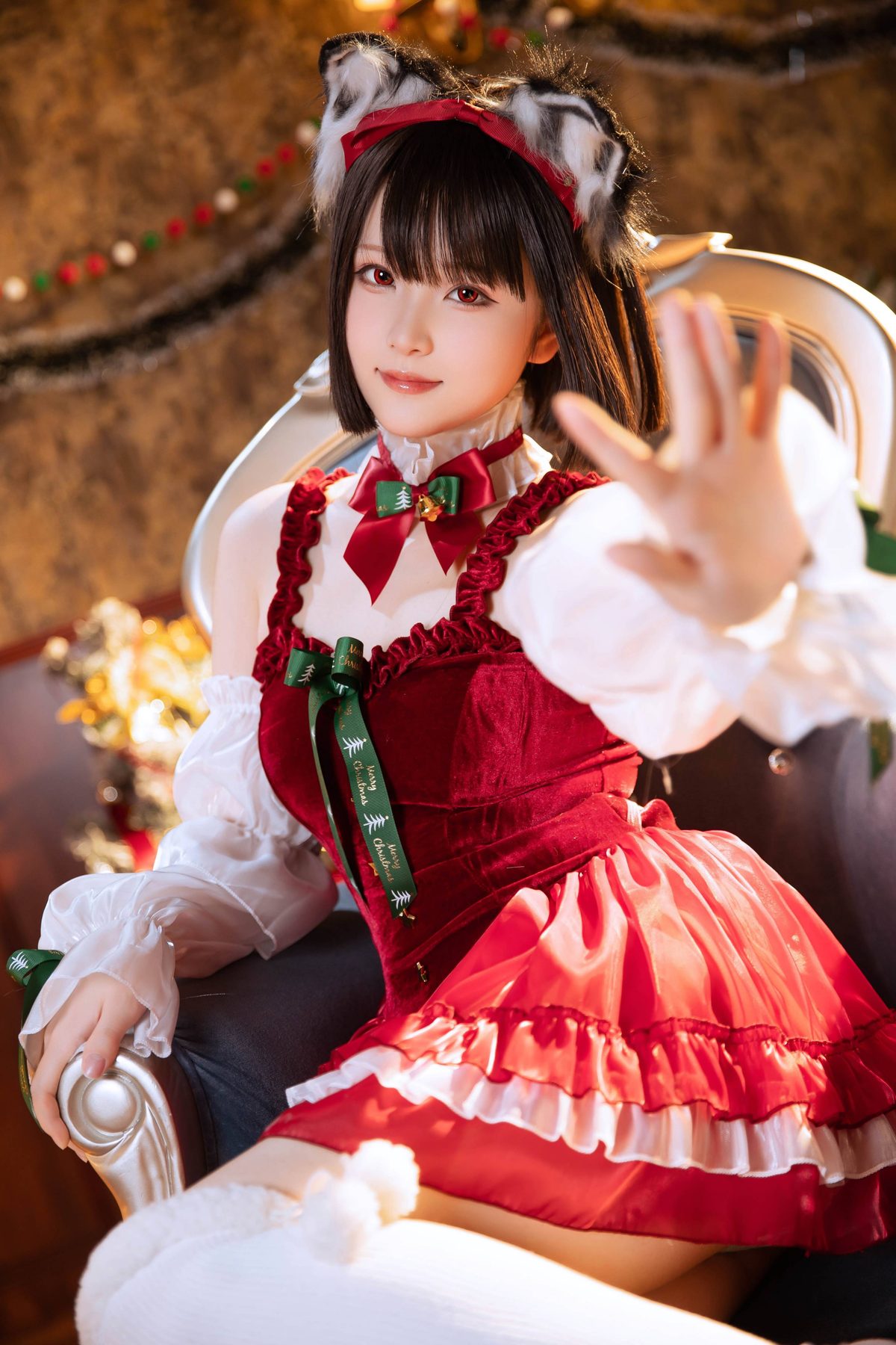 屿鱼 cosplay写真_圣诞主题合集 | 屿鱼 COS圣诞主题全套图包 [16P-46MB]