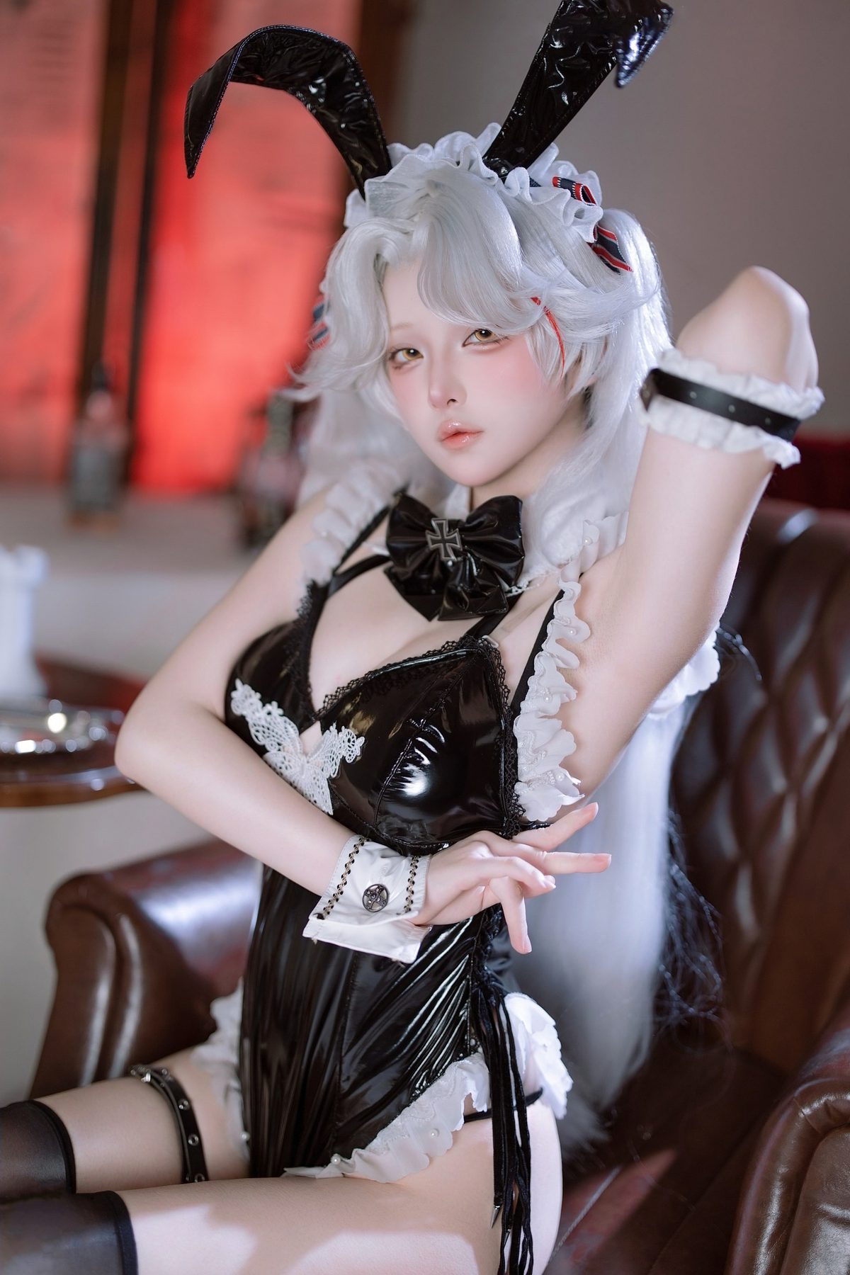 屿鱼 欧根亲王 兔女郎 COS写真