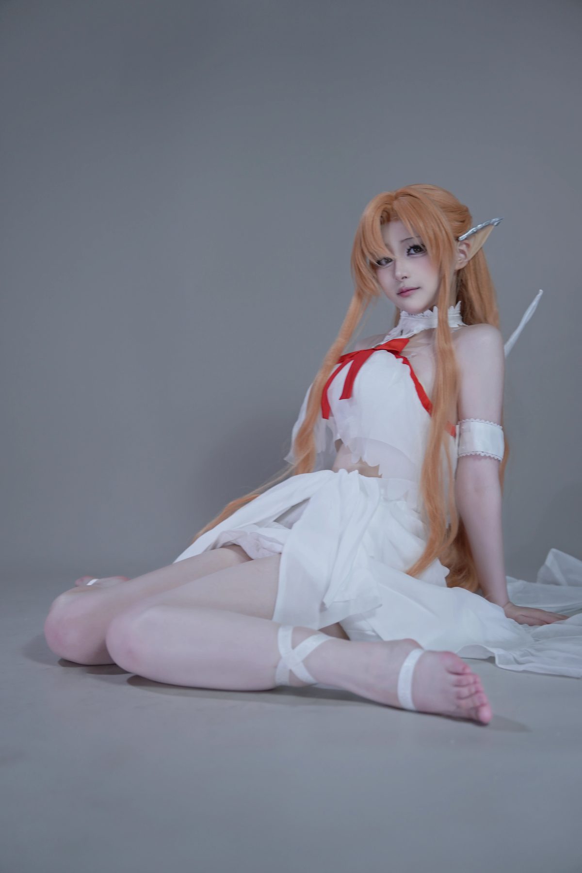 幼愛Youmeko 刀剑神域 亚丝娜·精灵囚服54P 4V 376 COS写真