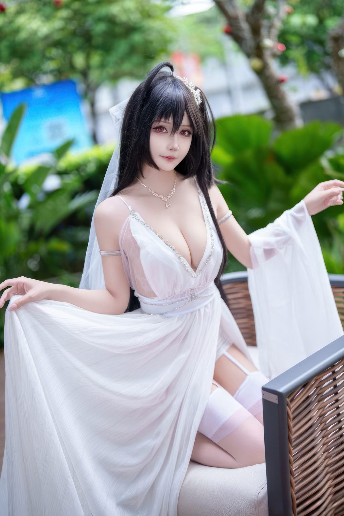 抱走莫子aa 萤火虫动漫嘉年华 大凤誓约花嫁 COS写真