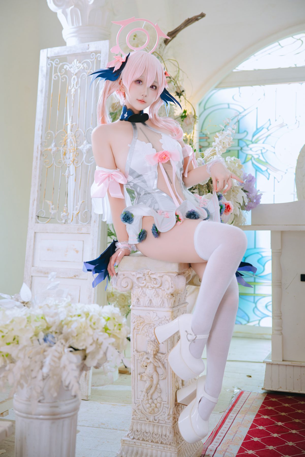 日奈娇 下江小春花嫁 COS写真