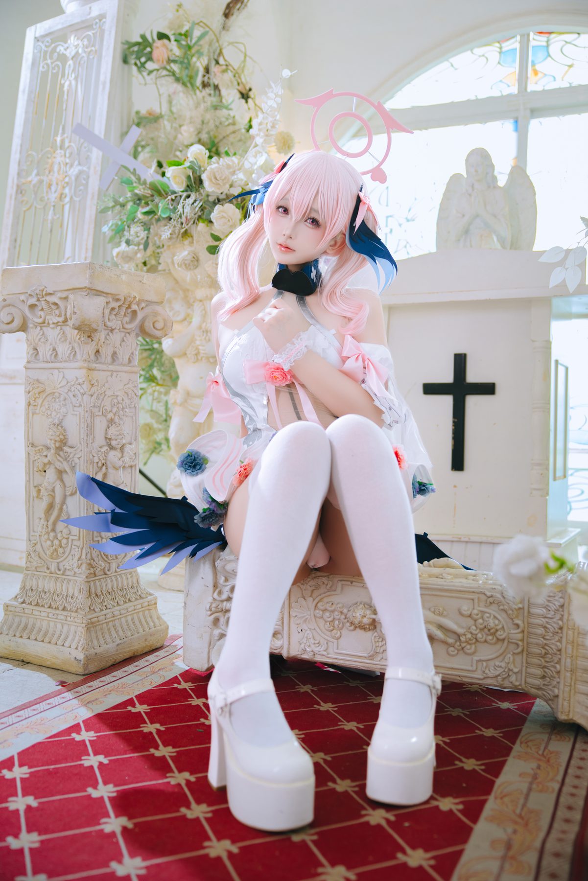 日奈娇 下江小春花嫁 COS写真