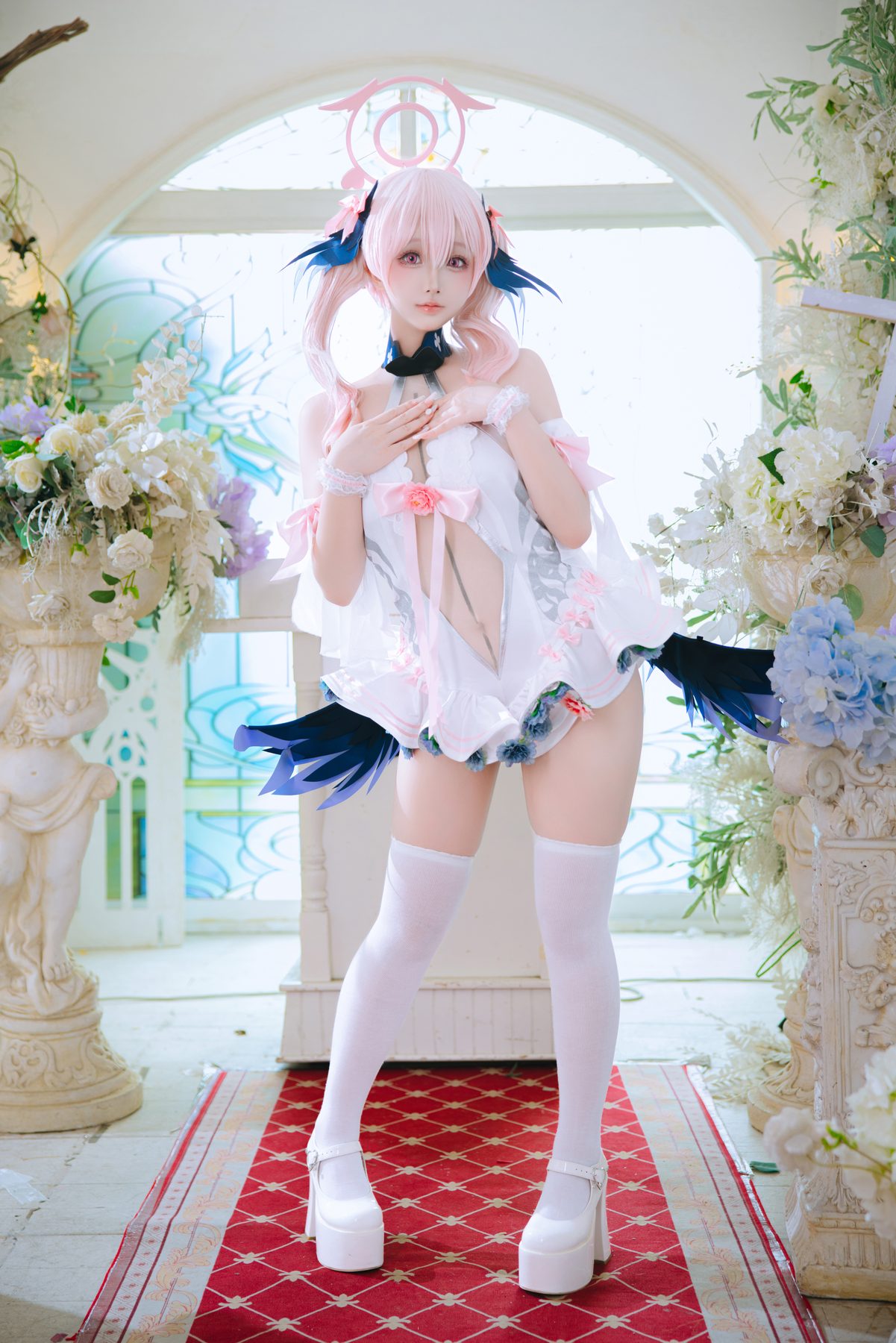 日奈娇 下江小春花嫁 COS写真