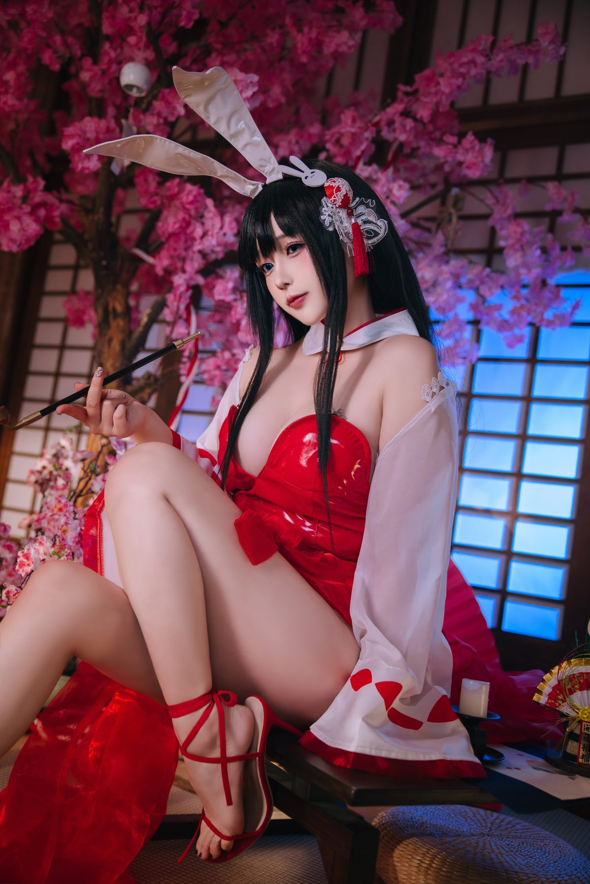 日奈娇 cosplay写真_大山兔女郎合集 | 日奈娇 COS兔女郎全套图包 [46P-461MB]