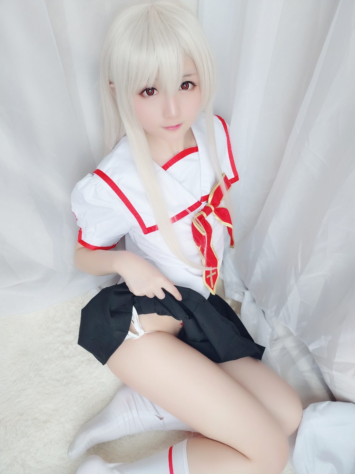 星之迟迟 cosplay写真_伊莉雅同人包合集 | 星之迟迟 COS伊莉雅全套图包 [60P-49MB]