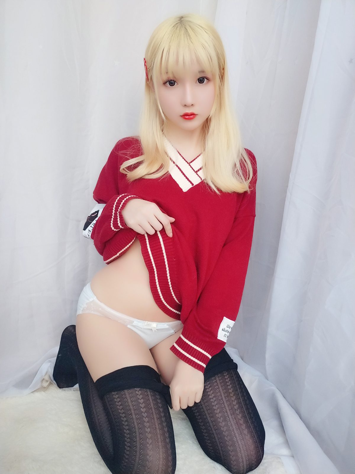 星之迟迟 玫瑰月光包 COS写真