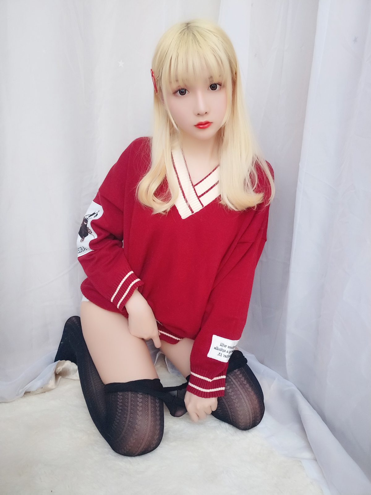 星之迟迟 玫瑰月光包 COS写真