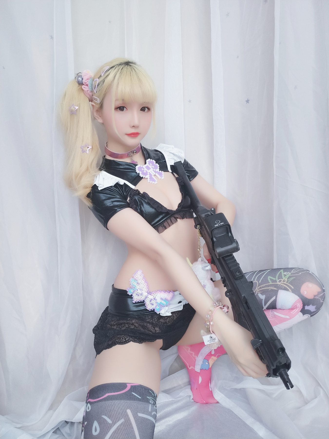 星之迟迟 战斗妹抖包 COS写真