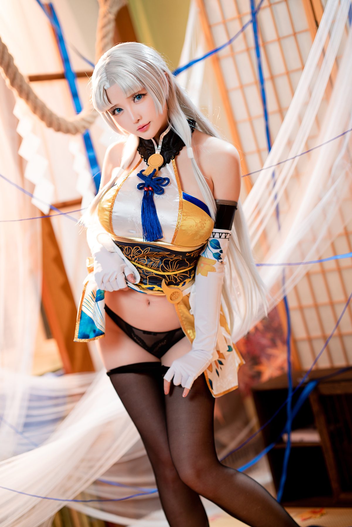 星之迟迟 cosplay写真_胡桃合集 | 星之迟迟 COS胡桃全套图包 [54P-207M]