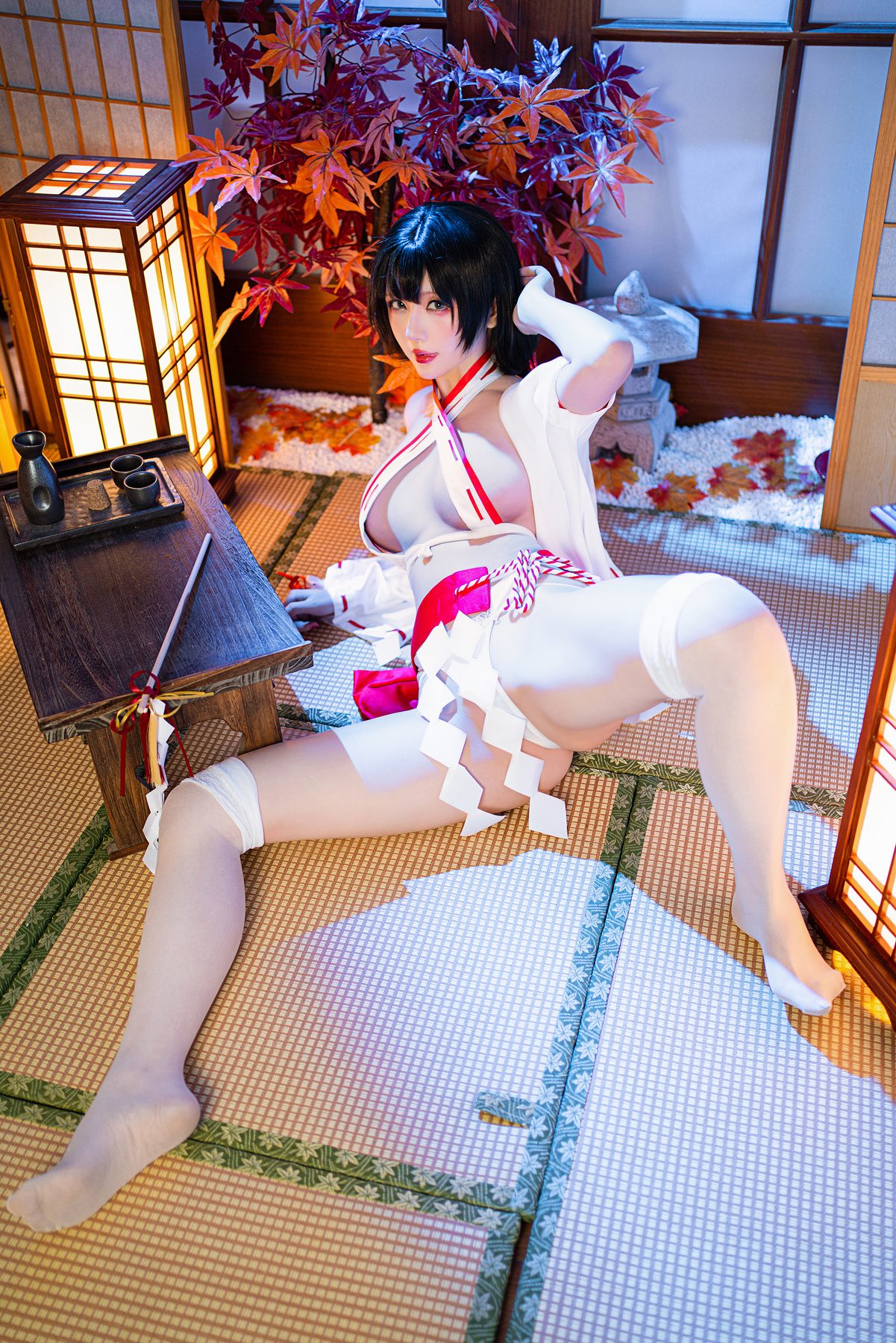 星之迟迟 cosplay写真_新春巫女合集 | 星之迟迟 COS新春巫女全套图包 [60P-279MB]