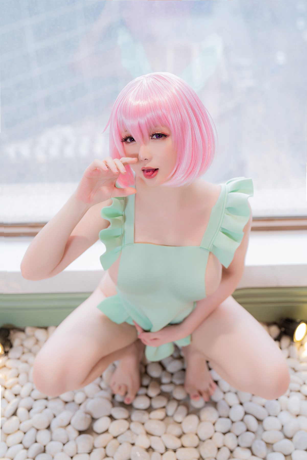 星之迟迟 情人节 梦梦套组 COS写真