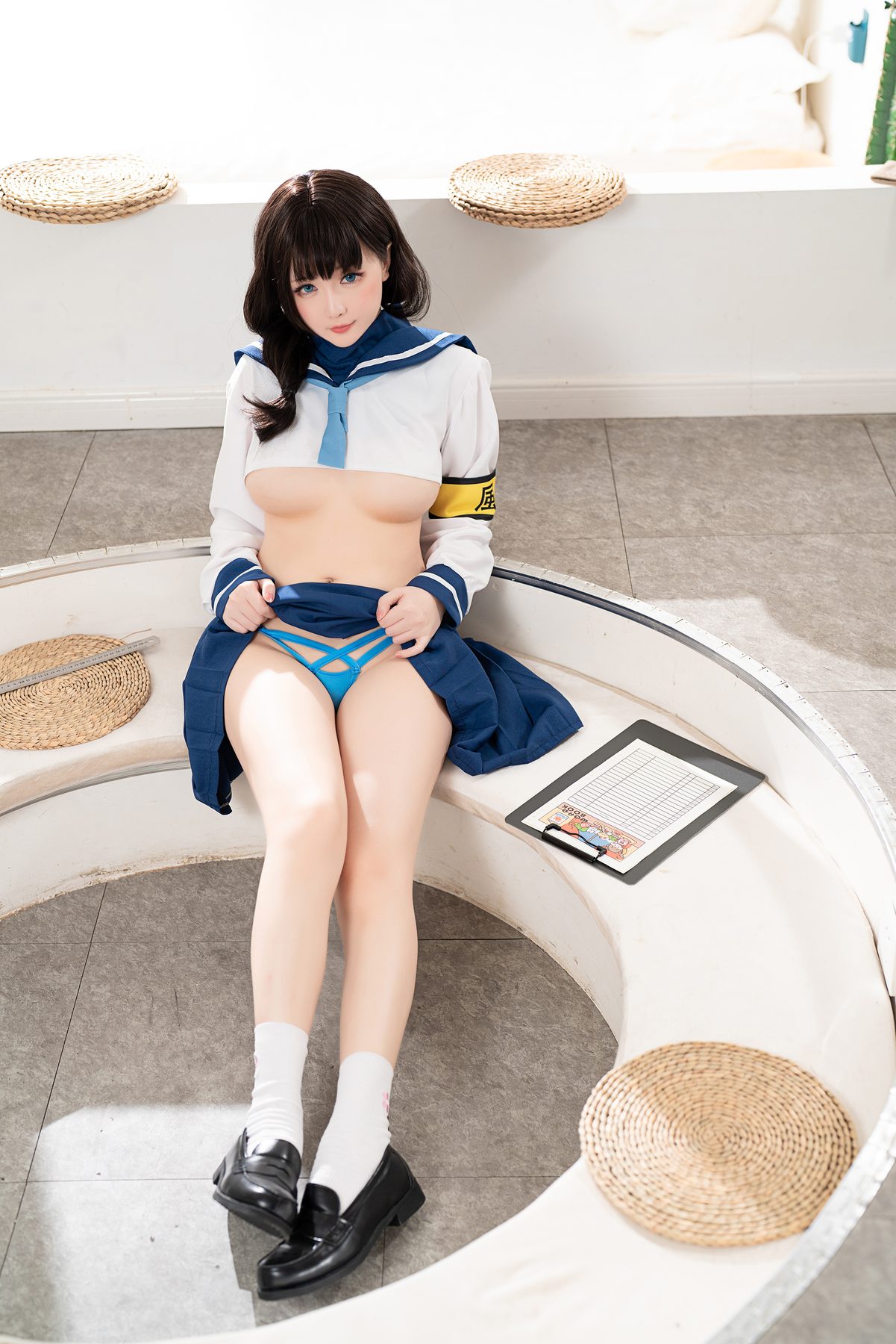 星之迟迟 cosplay写真_风纪委员合集 | 星之迟迟 COS风纪委员全套图包 [110P2V-2.89GB]