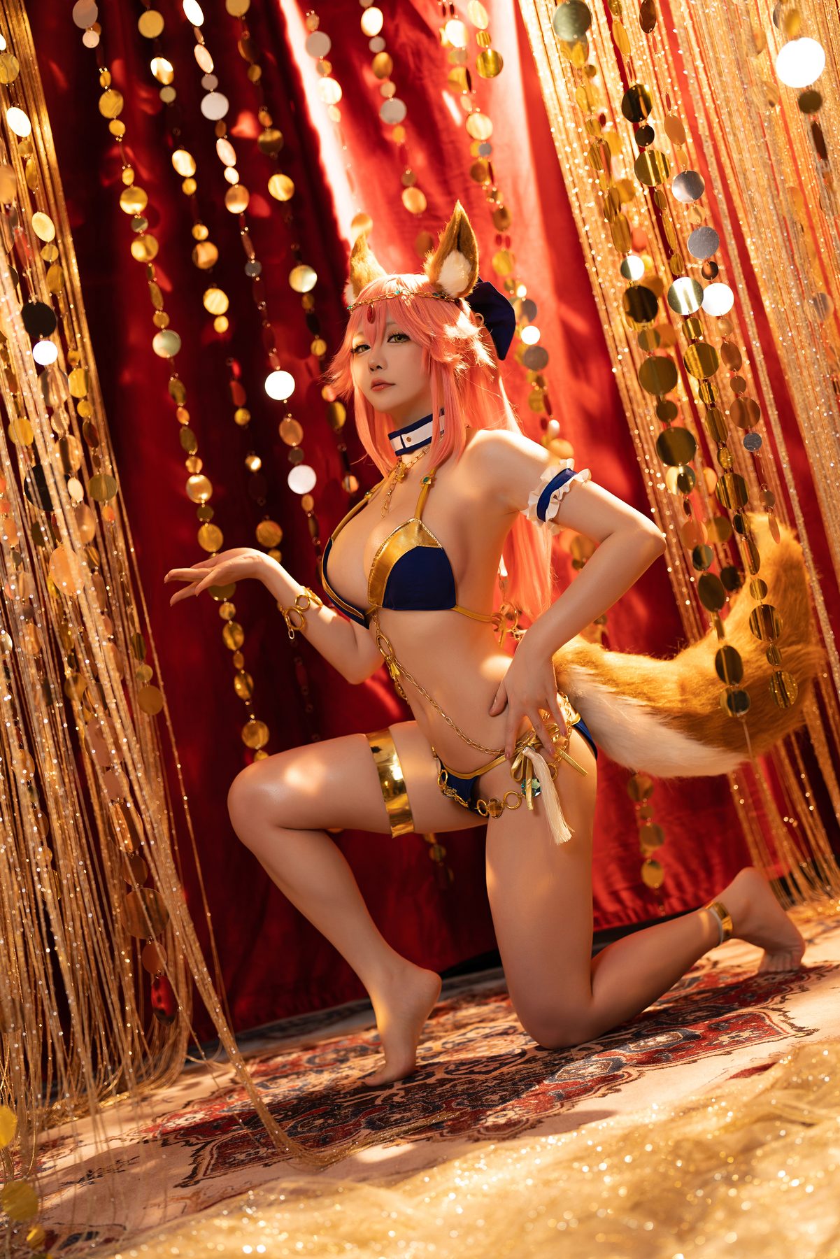 星之迟迟 玉藻前舞娘 COS写真