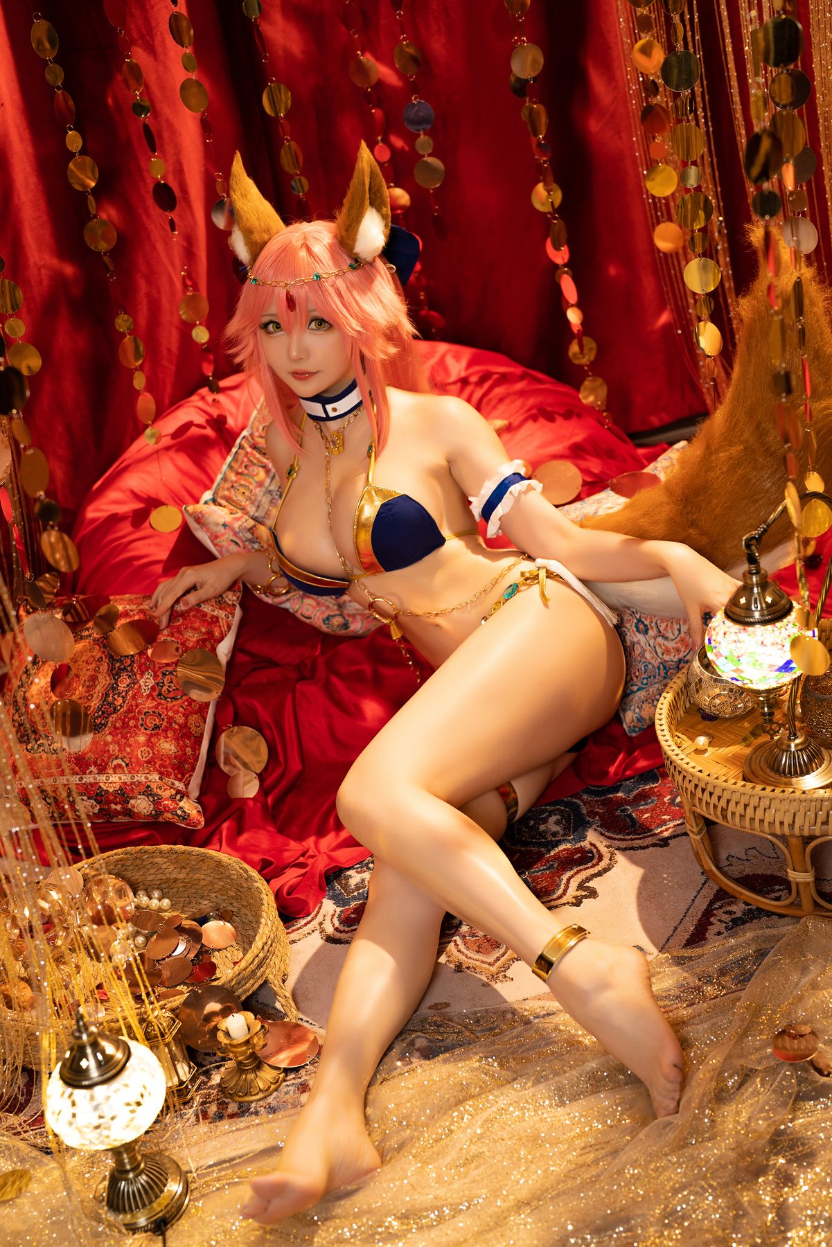 星之迟迟 玉藻前舞娘 COS写真