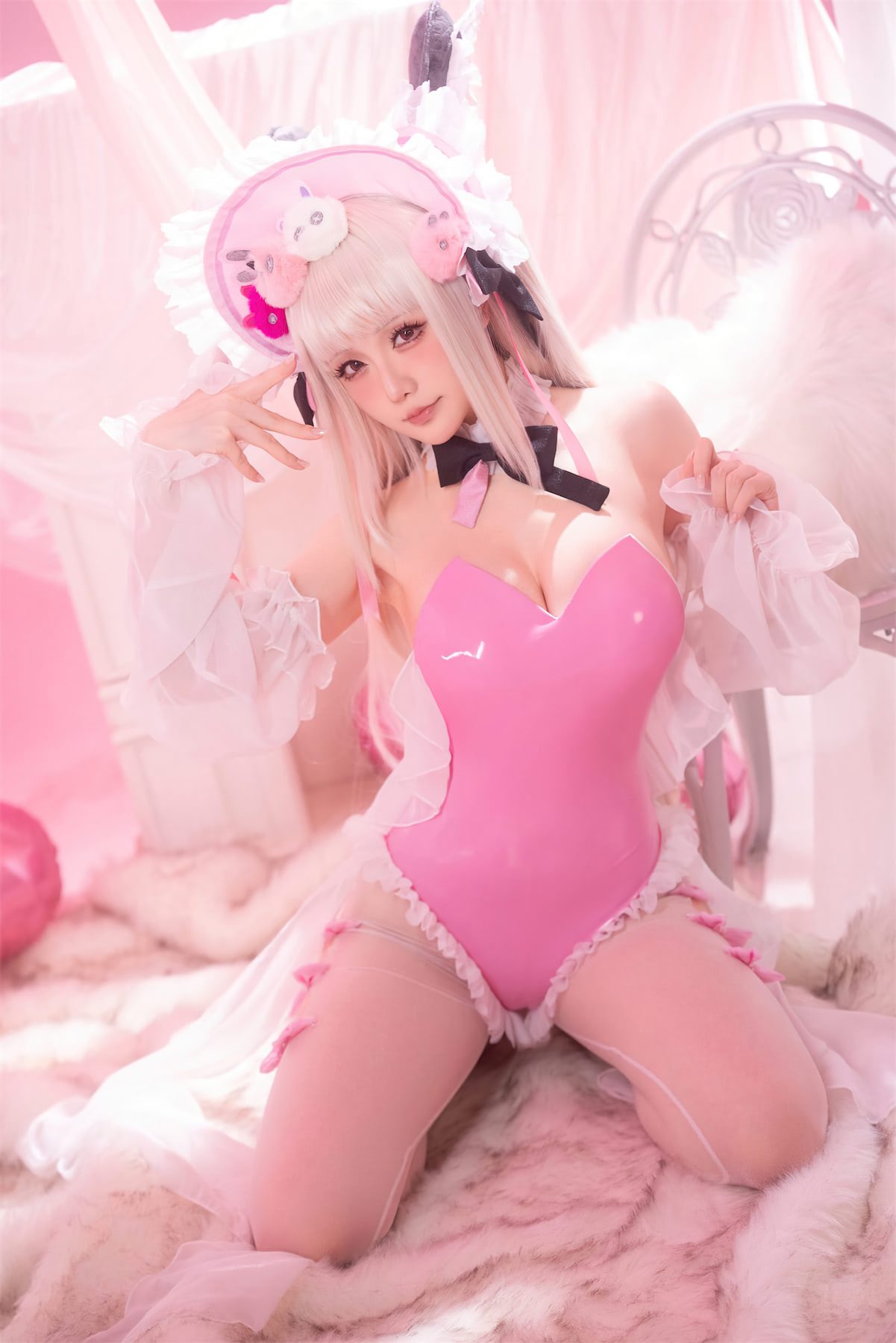 星之迟迟 哈尔福德兔女郎 COS写真