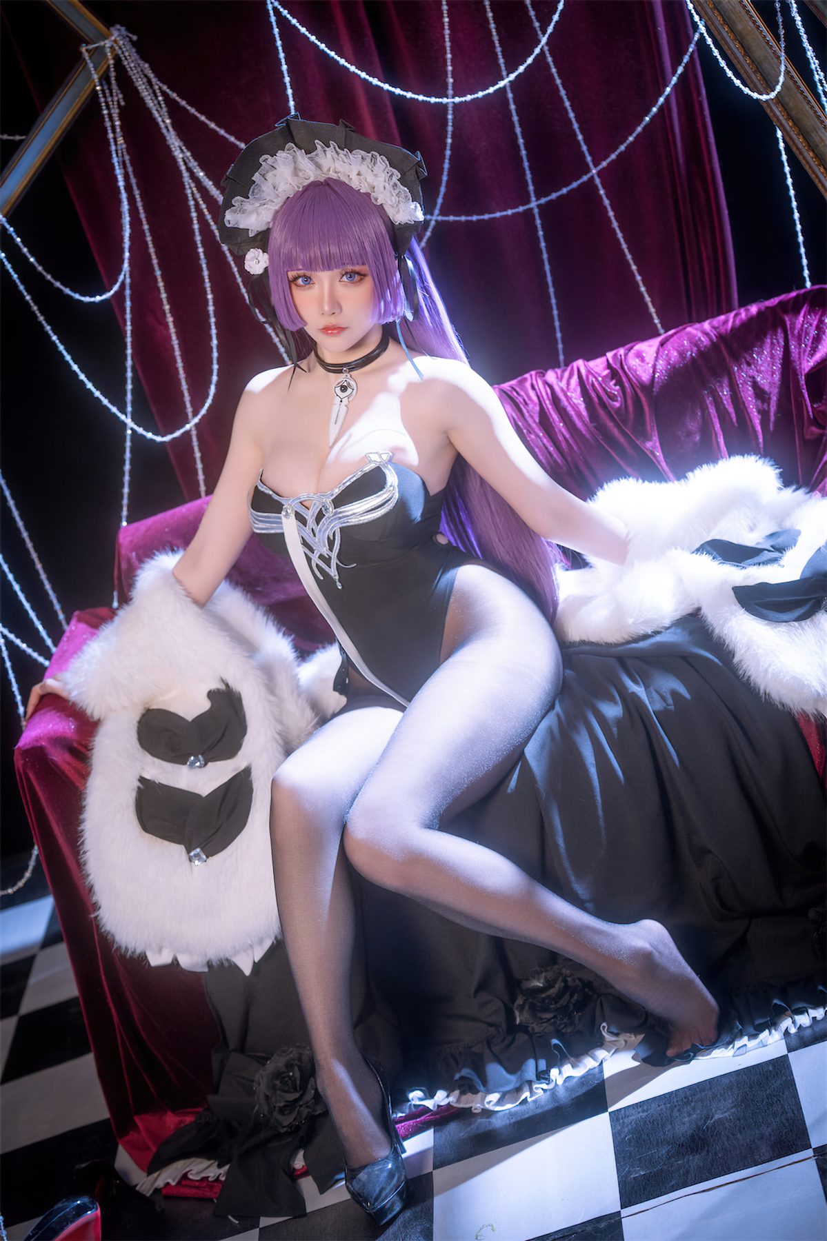 星之迟迟 碧蓝航线 塔什干 COS写真