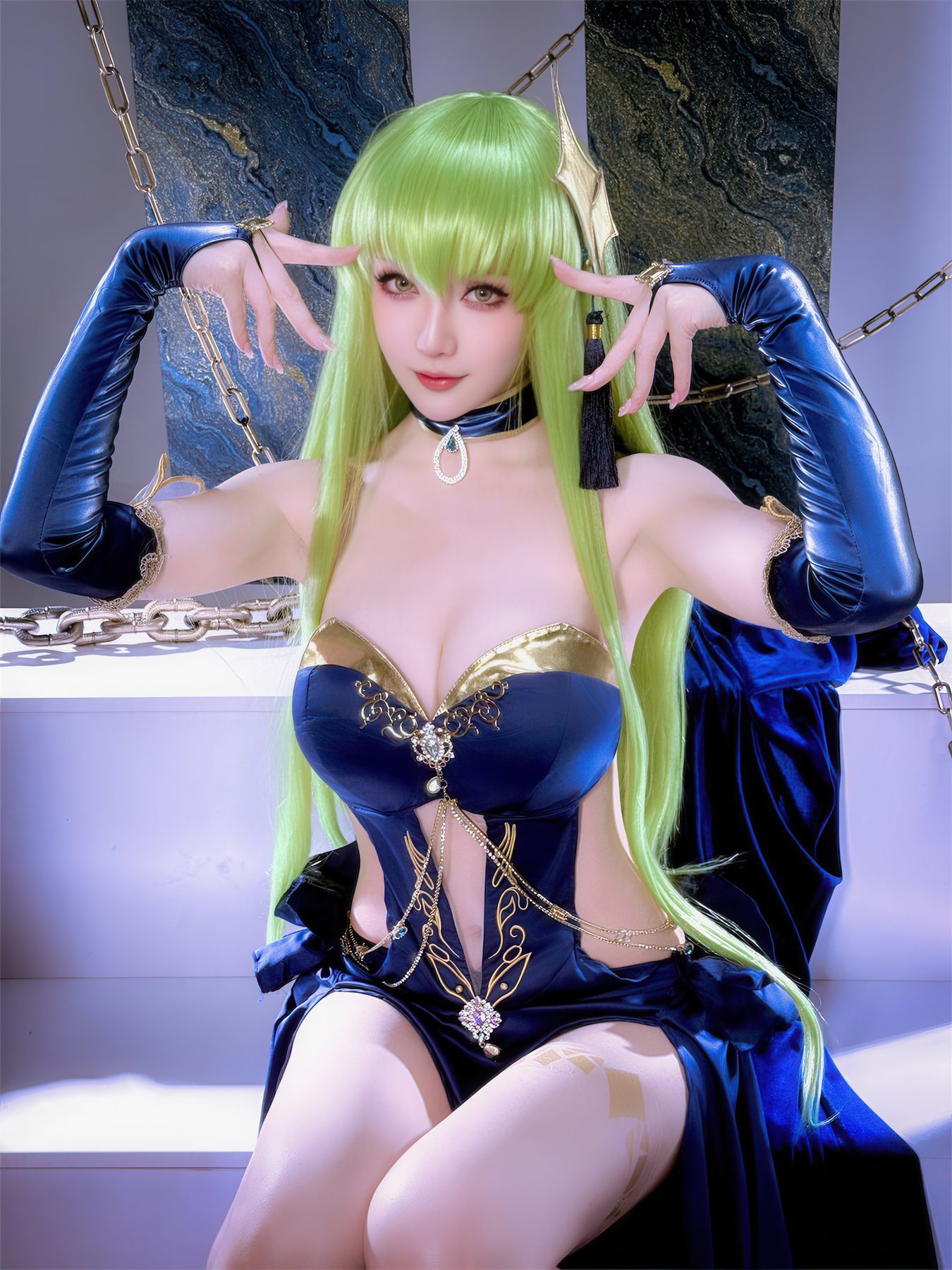 星之迟迟 cosplay写真_C.C.反叛的鲁路修合集 | 星之迟迟 COSC.C.鲁路修全套图包 [29P-140M]
