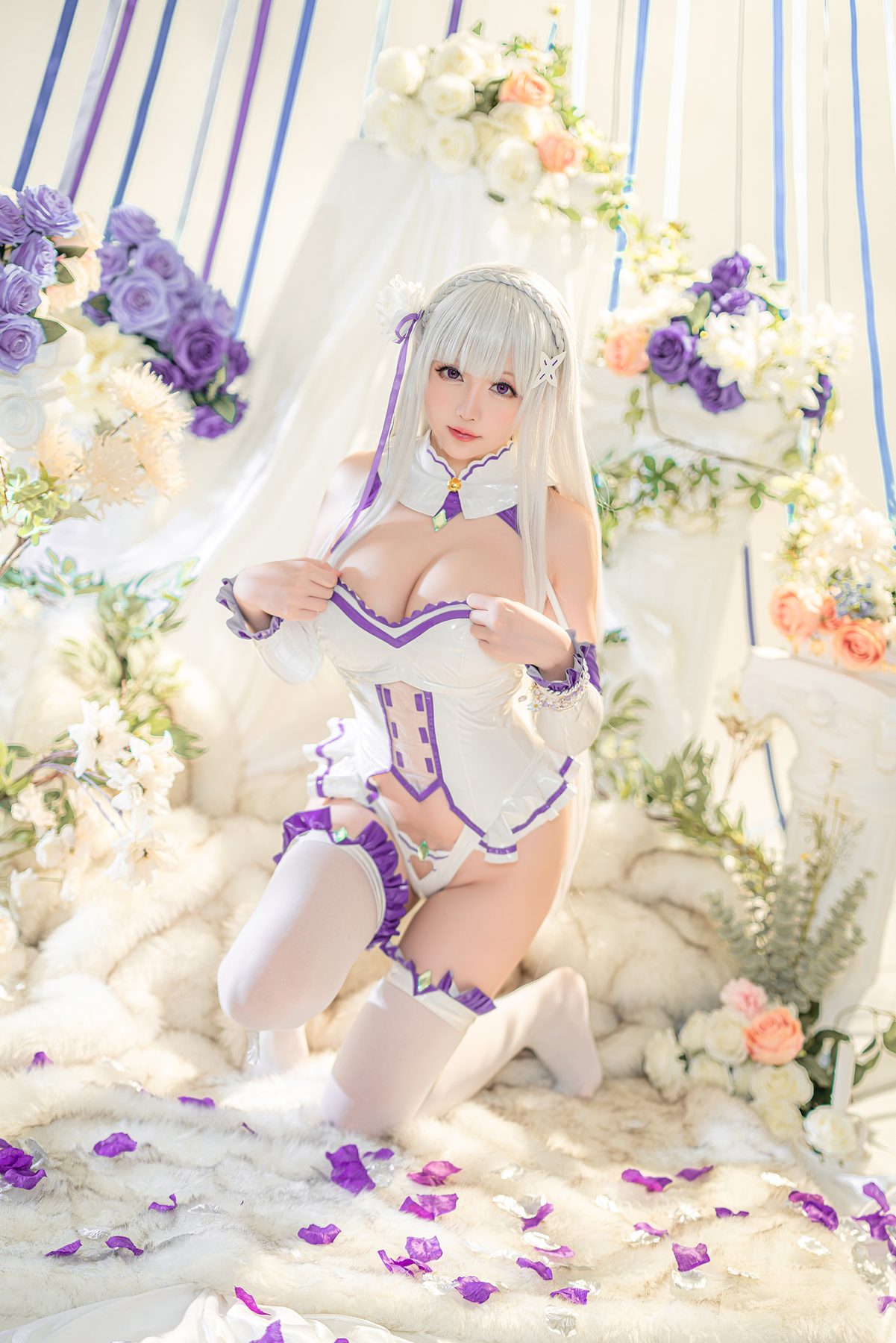 星之迟迟 2021年正片合集 爱蜜莉雅同人 97P2V 1 COS写真