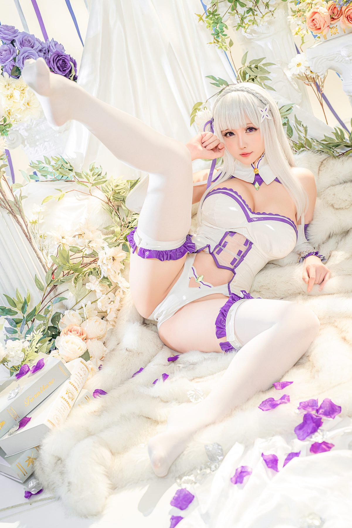 星之迟迟 2021年正片合集 爱蜜莉雅同人 97P2V 1 COS写真