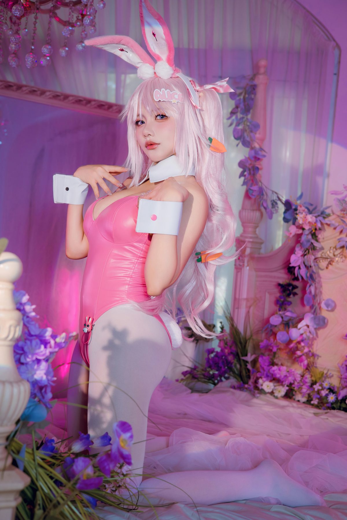是一只熊仔吗 cosplay写真_Nikke爱丽丝兔女郎合集 | 是一只熊仔吗 COS爱丽丝兔女郎全套图包 [50P-496MB]