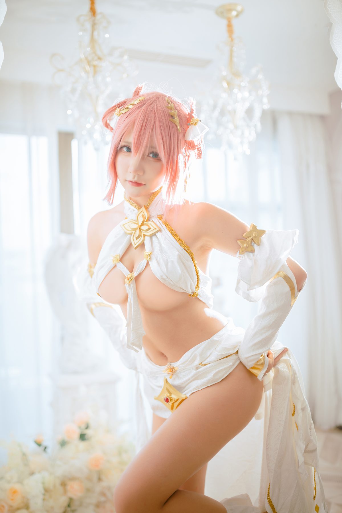 是一只熊仔吗 Princess Connect Kusano Yui Dress Ver 公主连结 草野優衣 COS写真