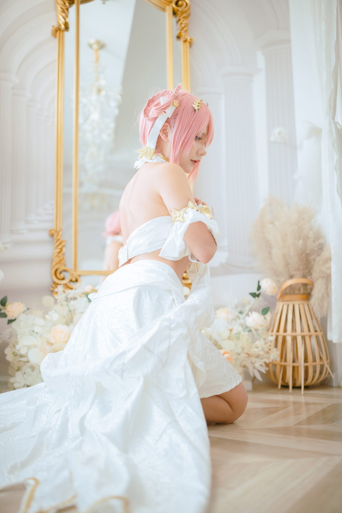 是一只熊仔吗 Princess Connect Kusano Yui Dress Ver 公主连结 草野優衣 COS写真