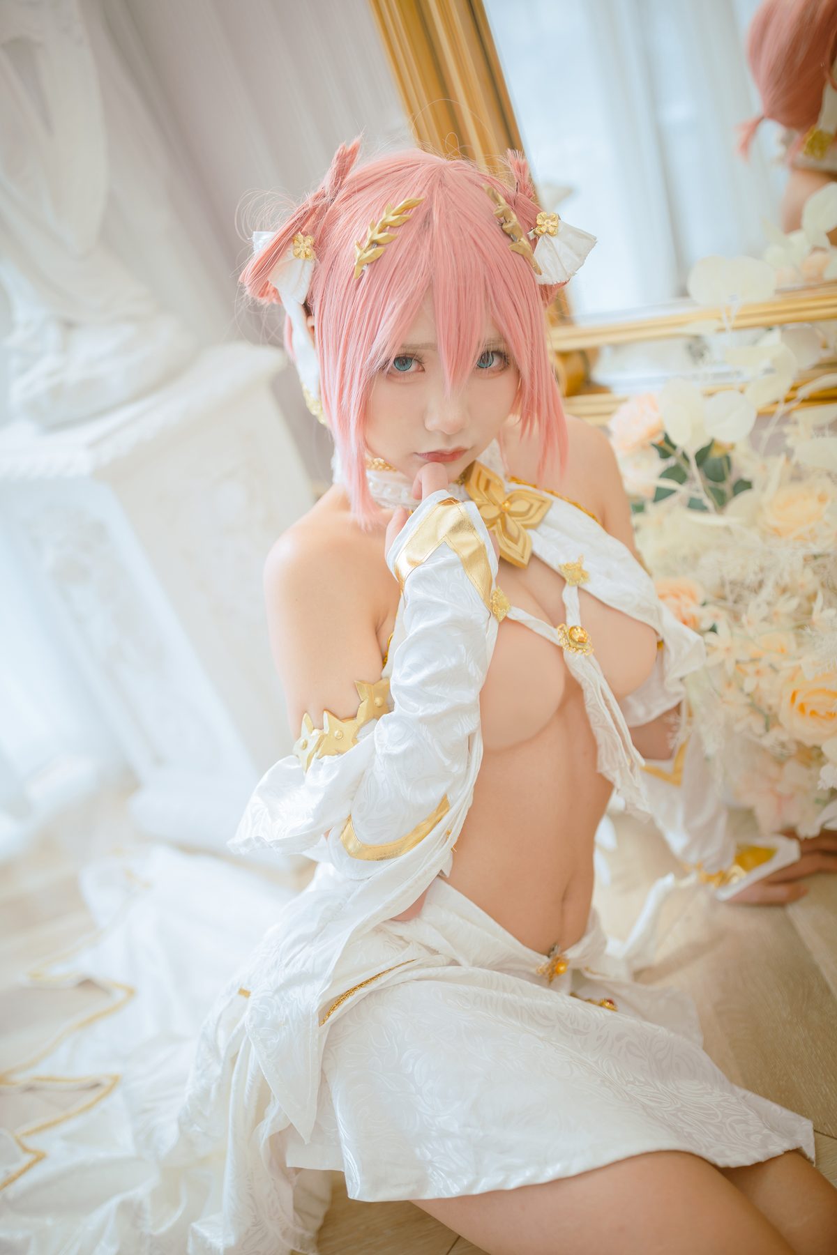 是一只熊仔吗 Princess Connect Kusano Yui Dress Ver 公主连结 草野優衣 COS写真
