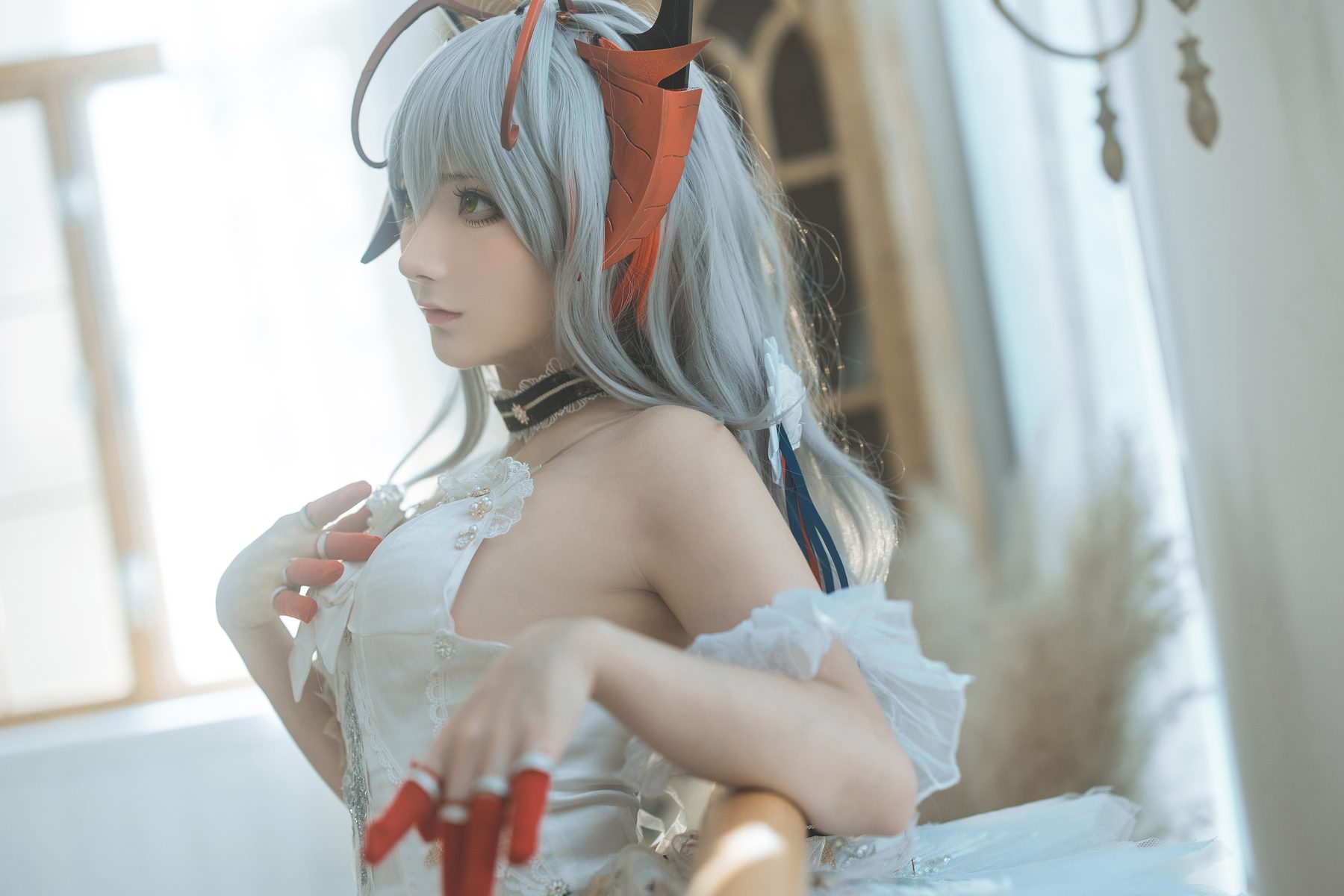 是三不是世w 明日方舟 W 芭蕾 COS写真