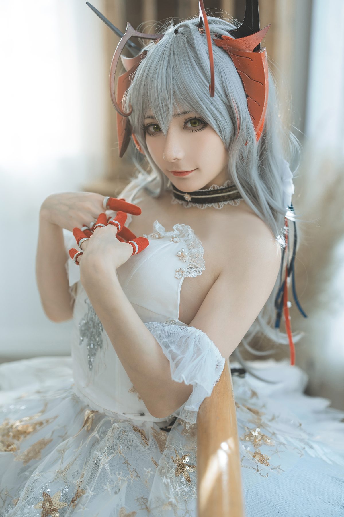 是三不是世w 明日方舟 W 芭蕾 COS写真