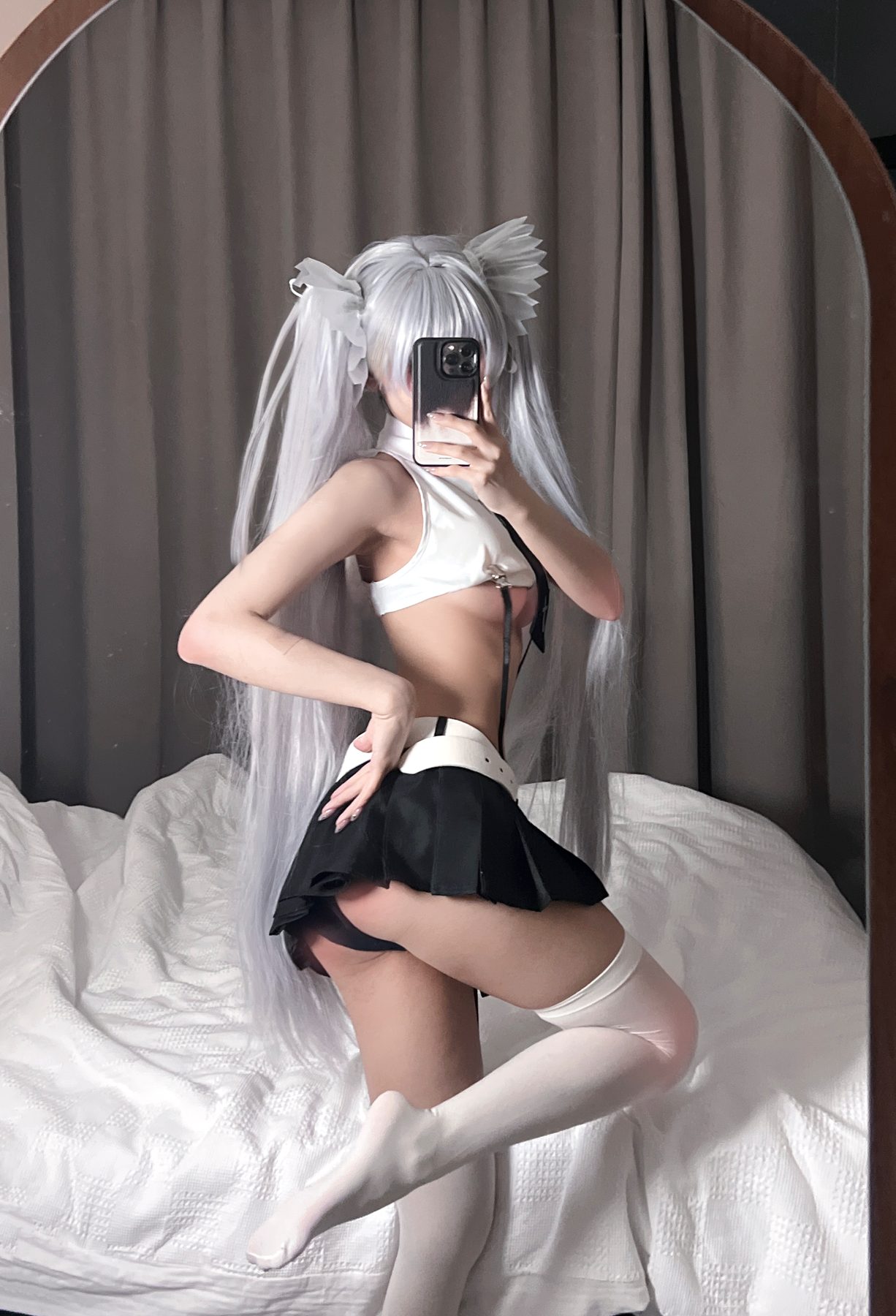 果咩酱w 天使女警 COS写真