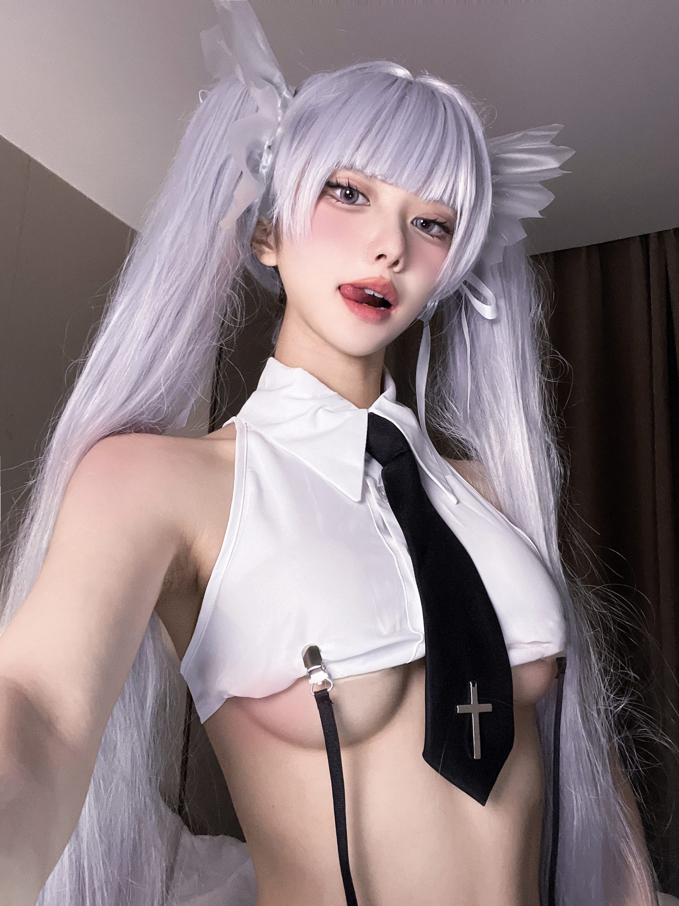 果咩酱w 天使女警 COS写真