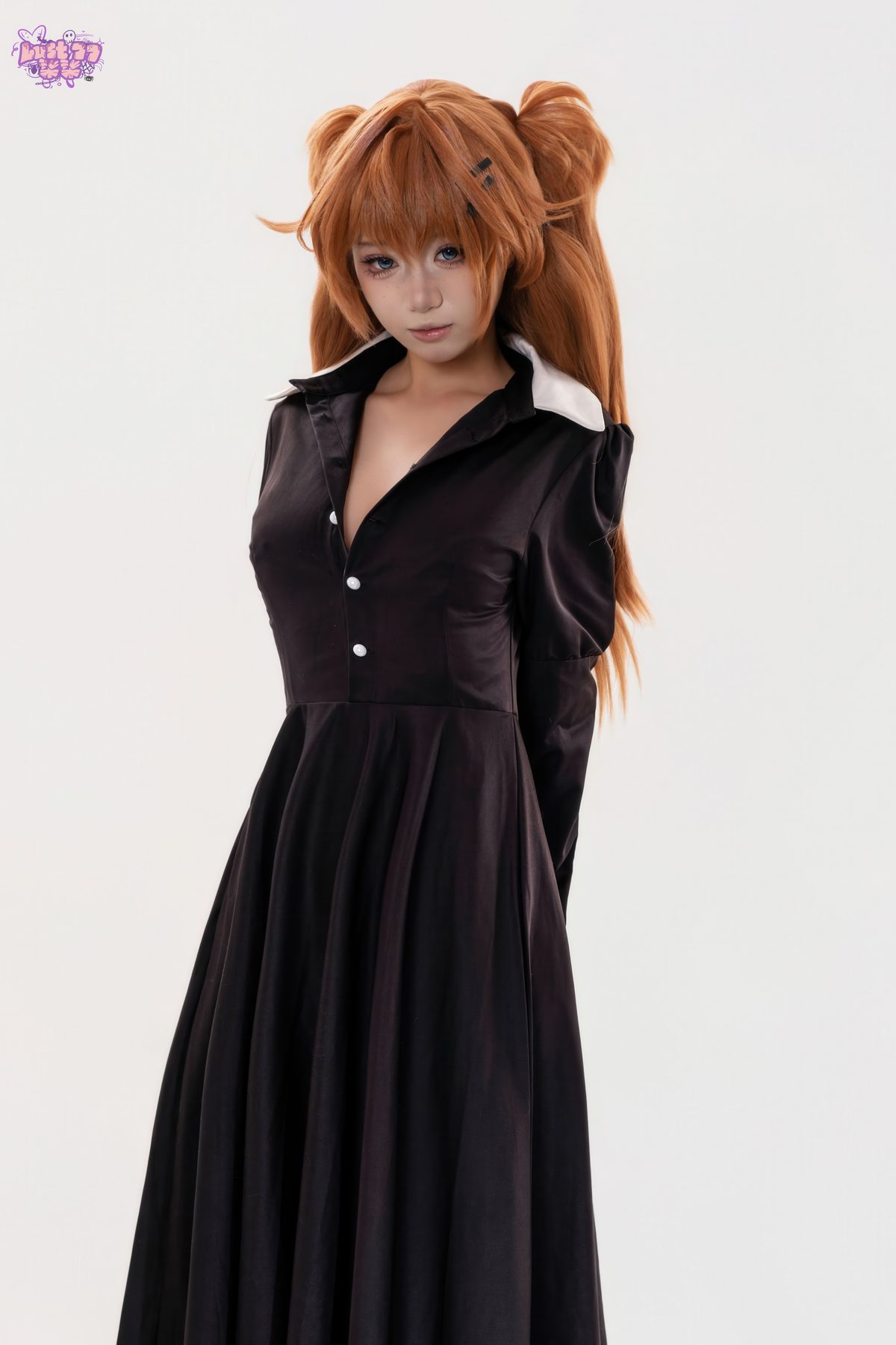 柒柒不可爱 EVA 明日香女仆 COS写真